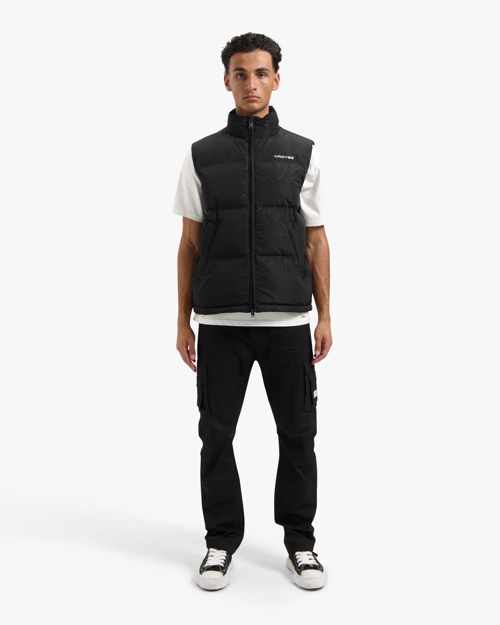 CROYEZ ALLOVER BODYWARMER | BLACK - Image 7
