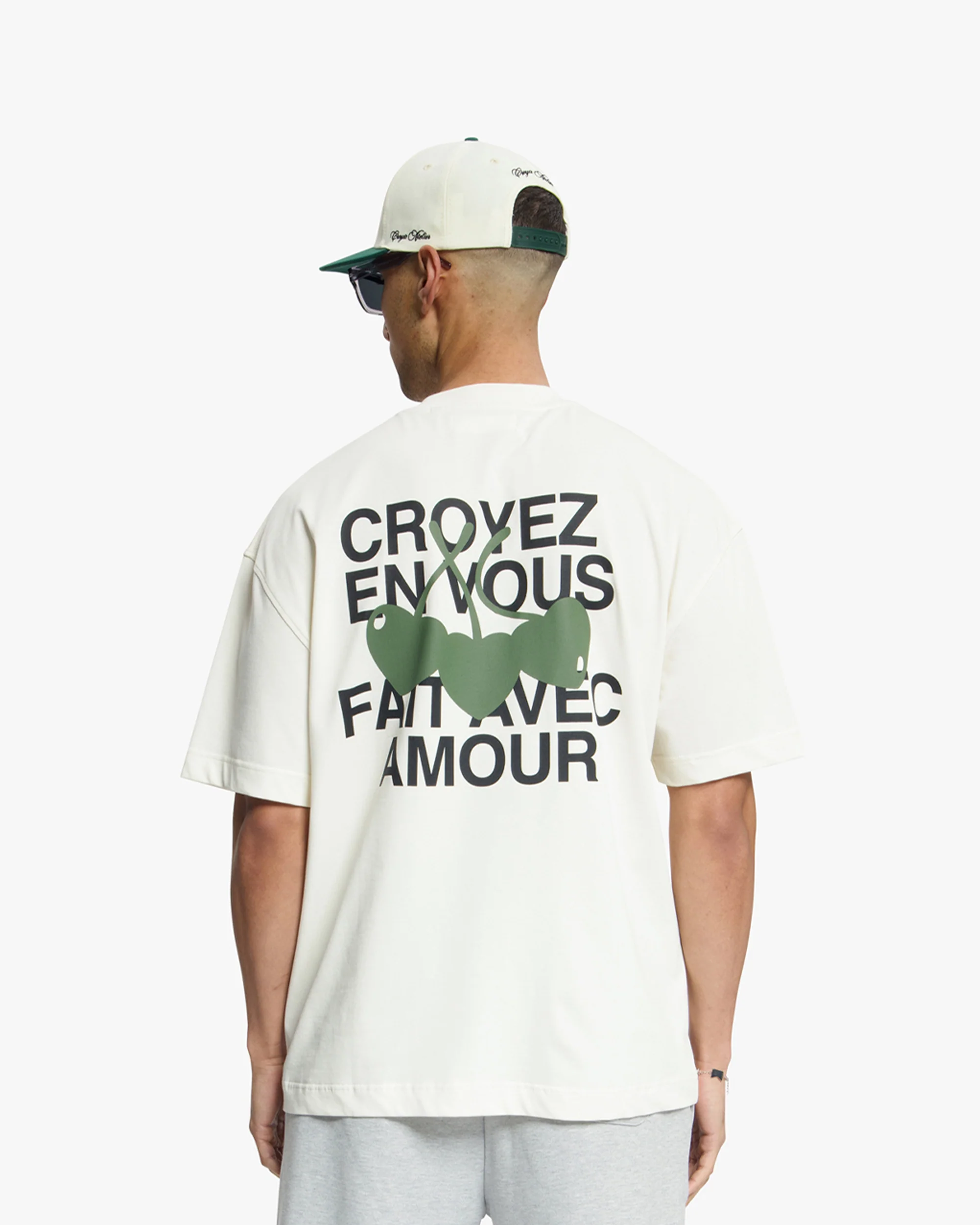 Croyez Amour T-Shirt | Off-White - Image 5