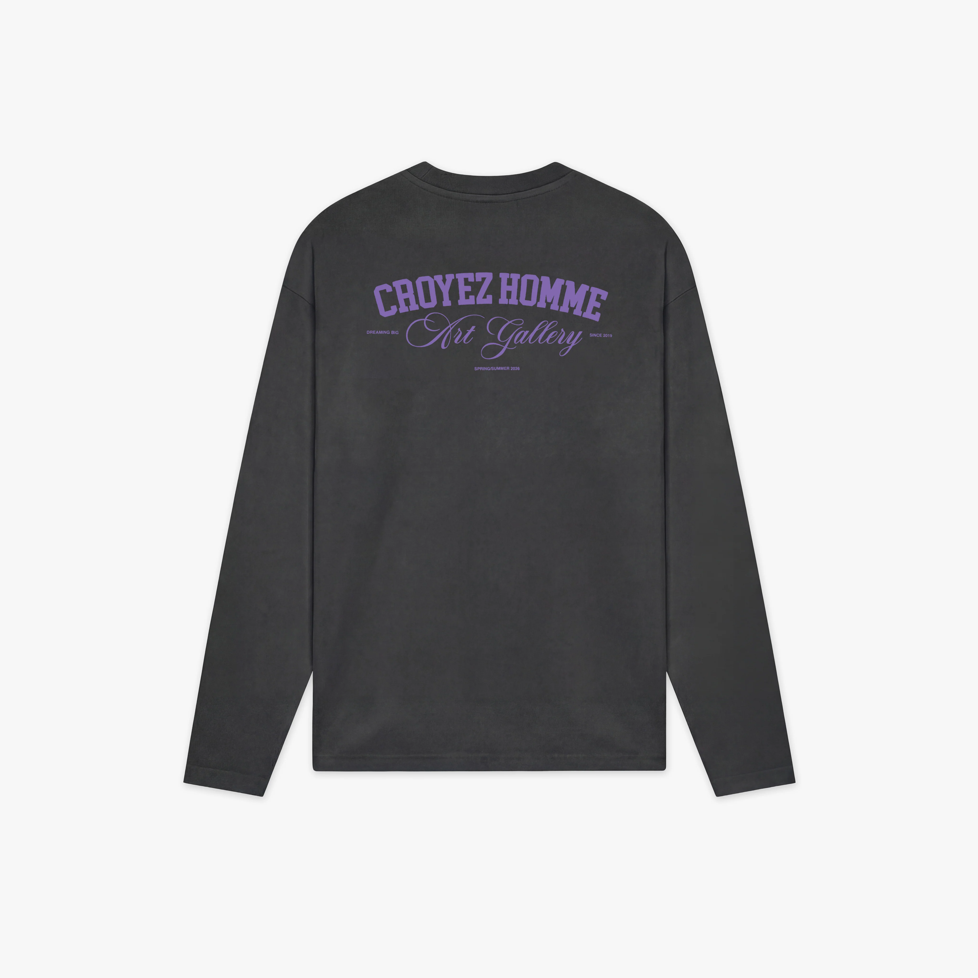 Croyez Art Gallery Longsleeve | Acid Wash - Image 2