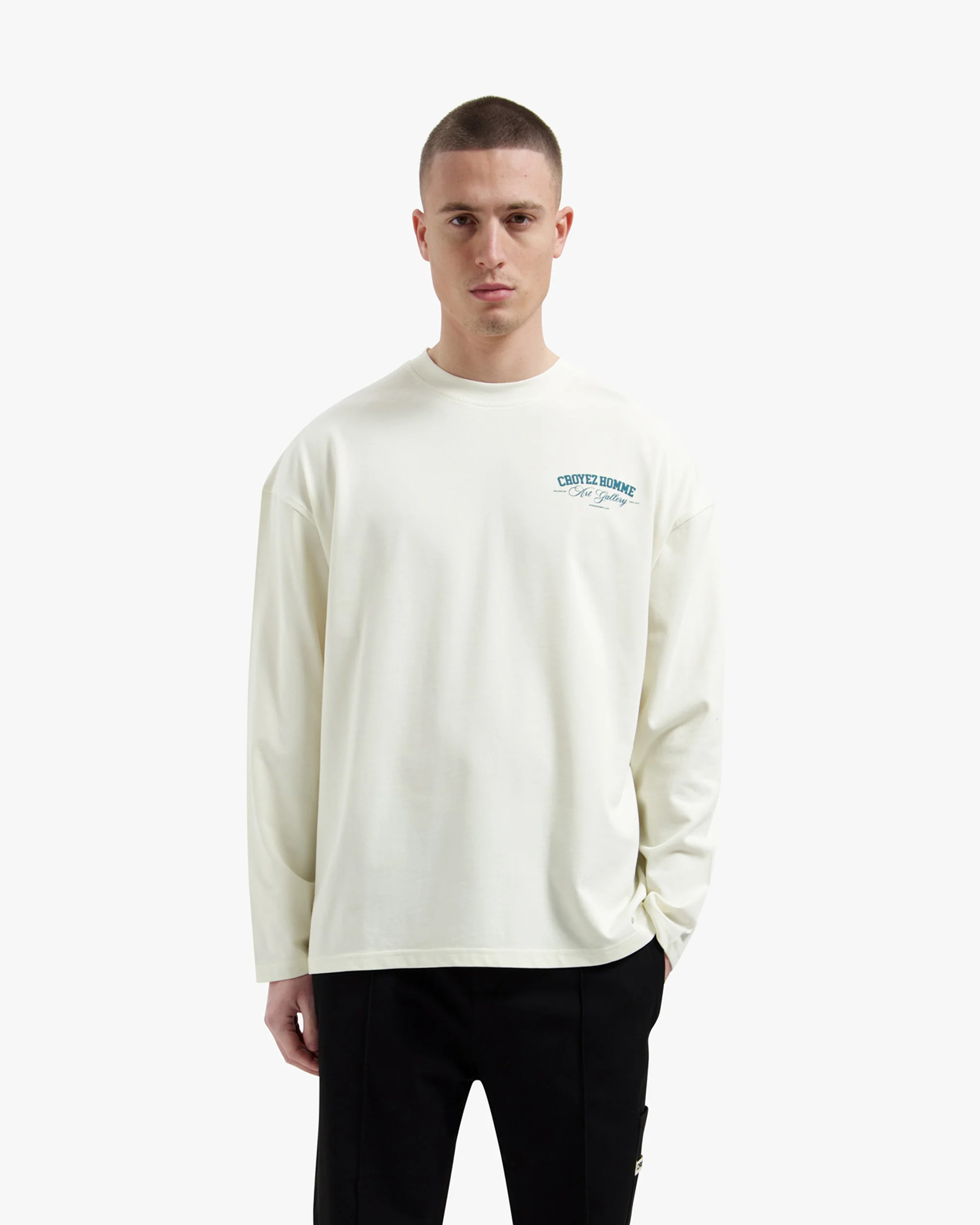 Croyez Art Gallery Longsleeve | Off-White - Image 3