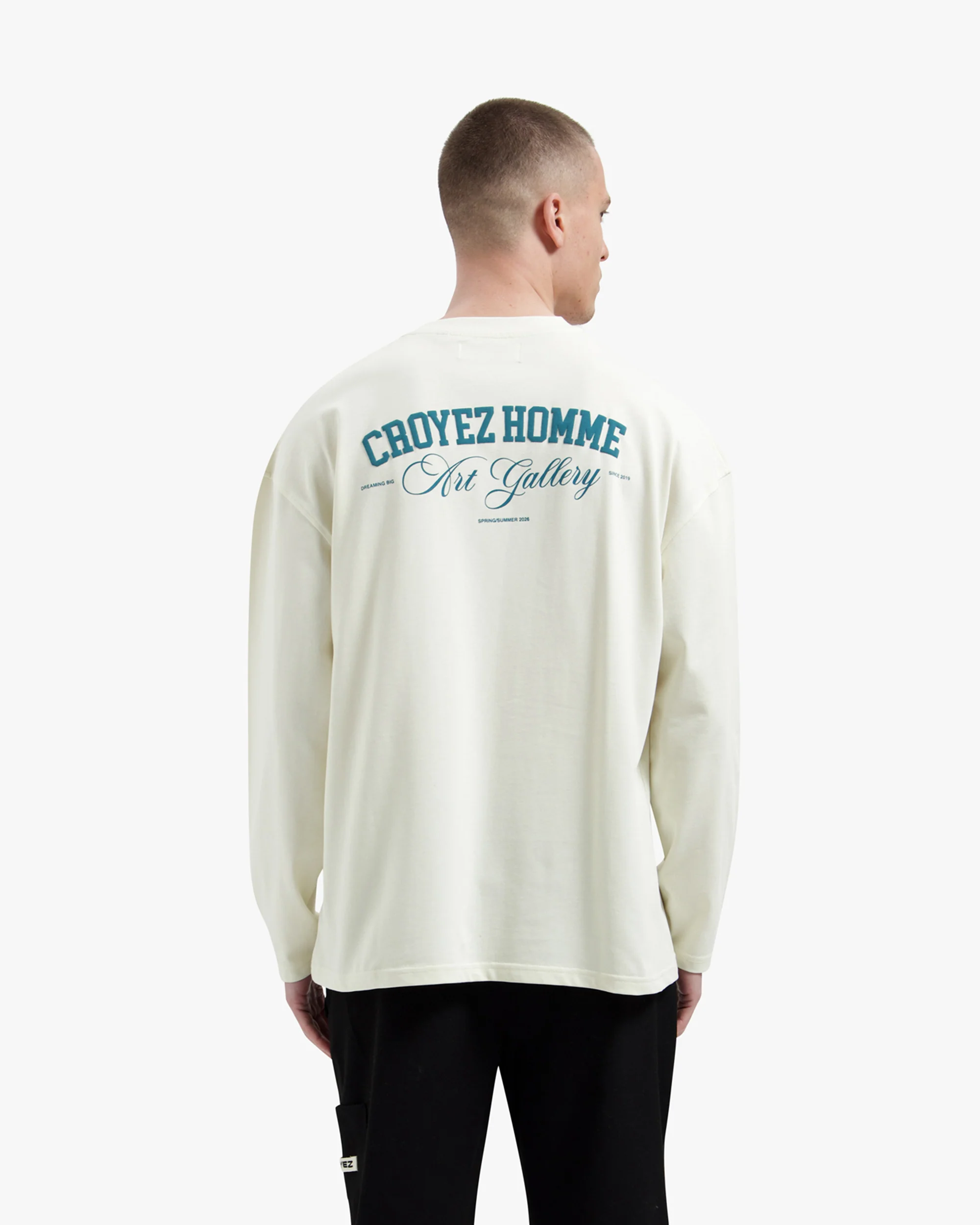 Croyez Art Gallery Longsleeve | Off-White - Image 4