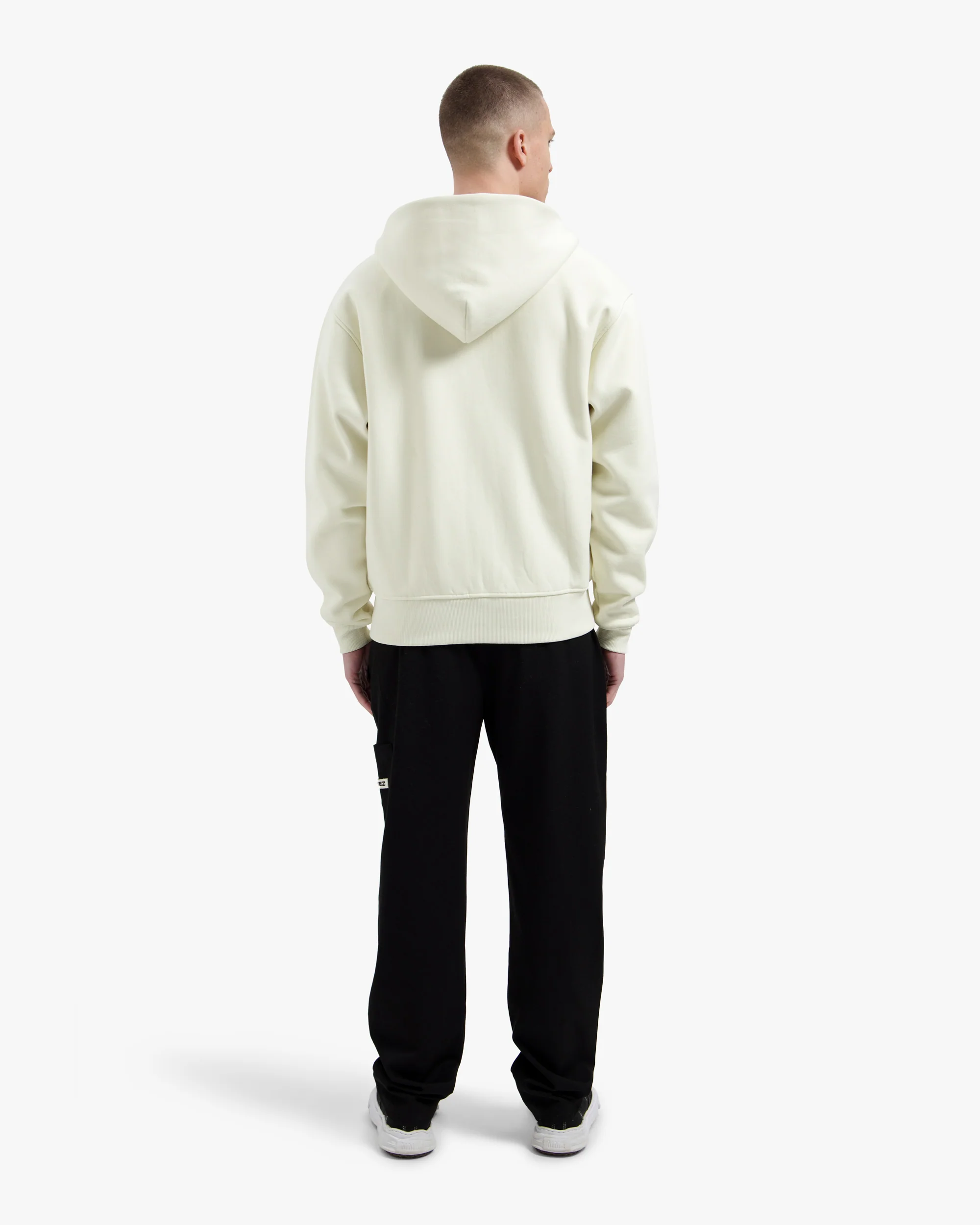 Croyez Art Gallery Zip Hoodie | Off-White - Image 6