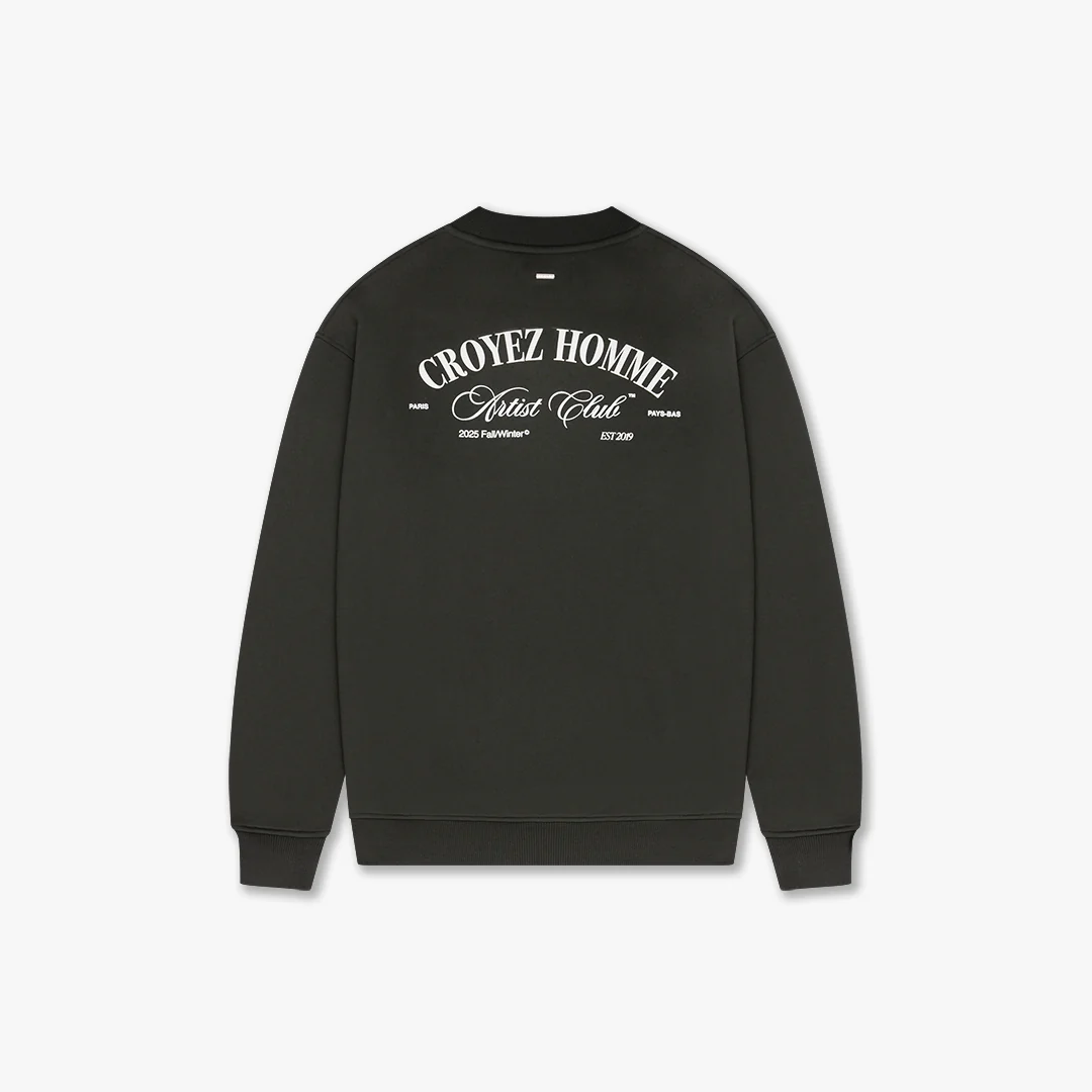 CROYEZ ARTIST CLUB SWEATER | DARK GREEN - Image 2