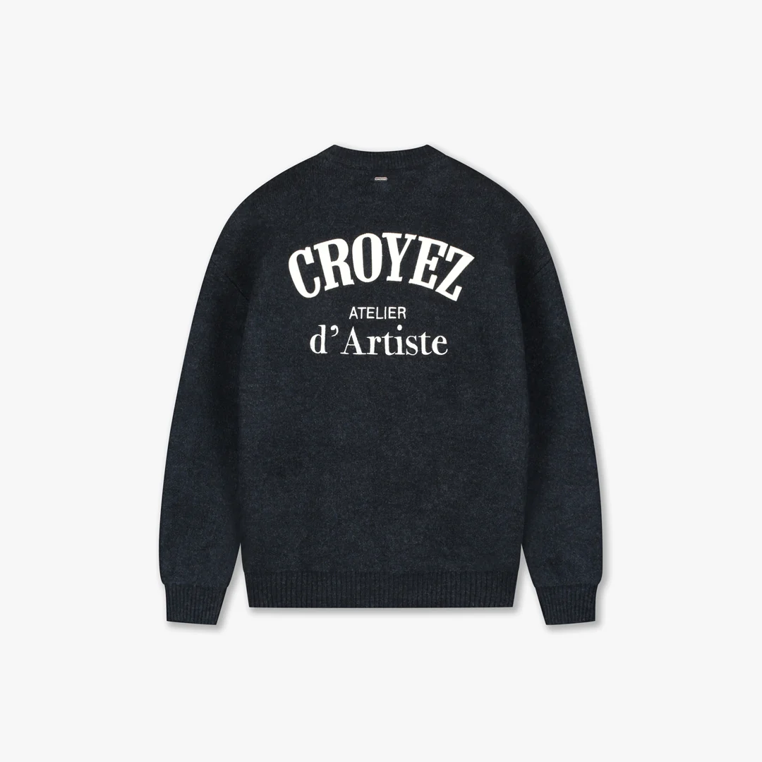 Croyez Atelier Knit Sweater | Navy - Image 2