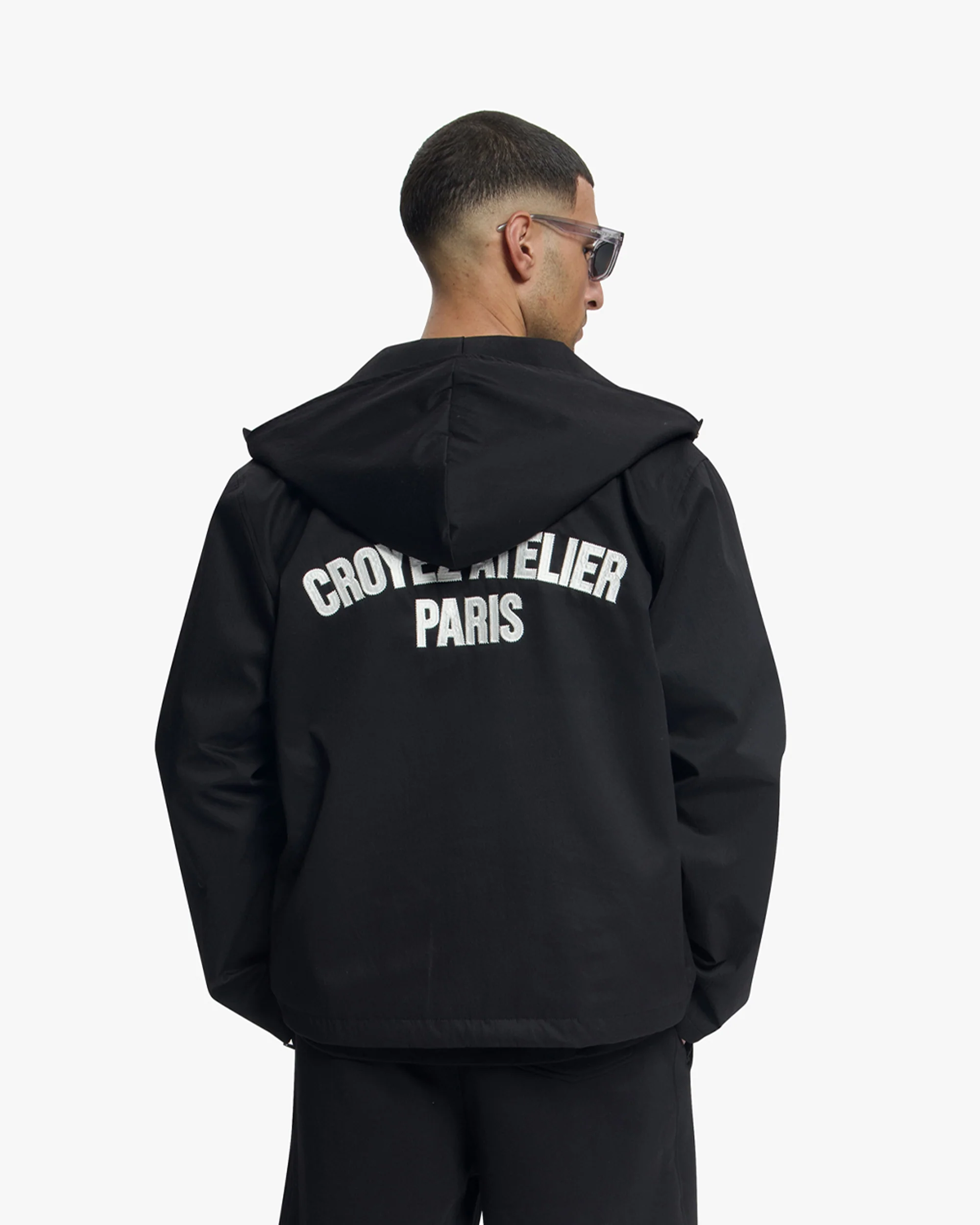 Croyez Atelier Windbreaker | Black - Image 4