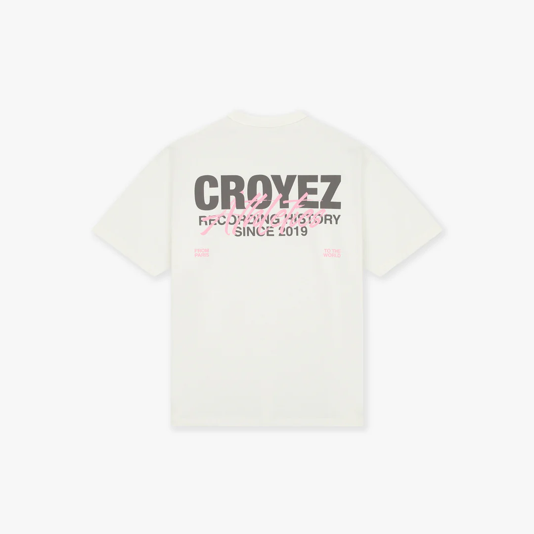 Croyez Athletics T-Shirt | Cream - Image 2