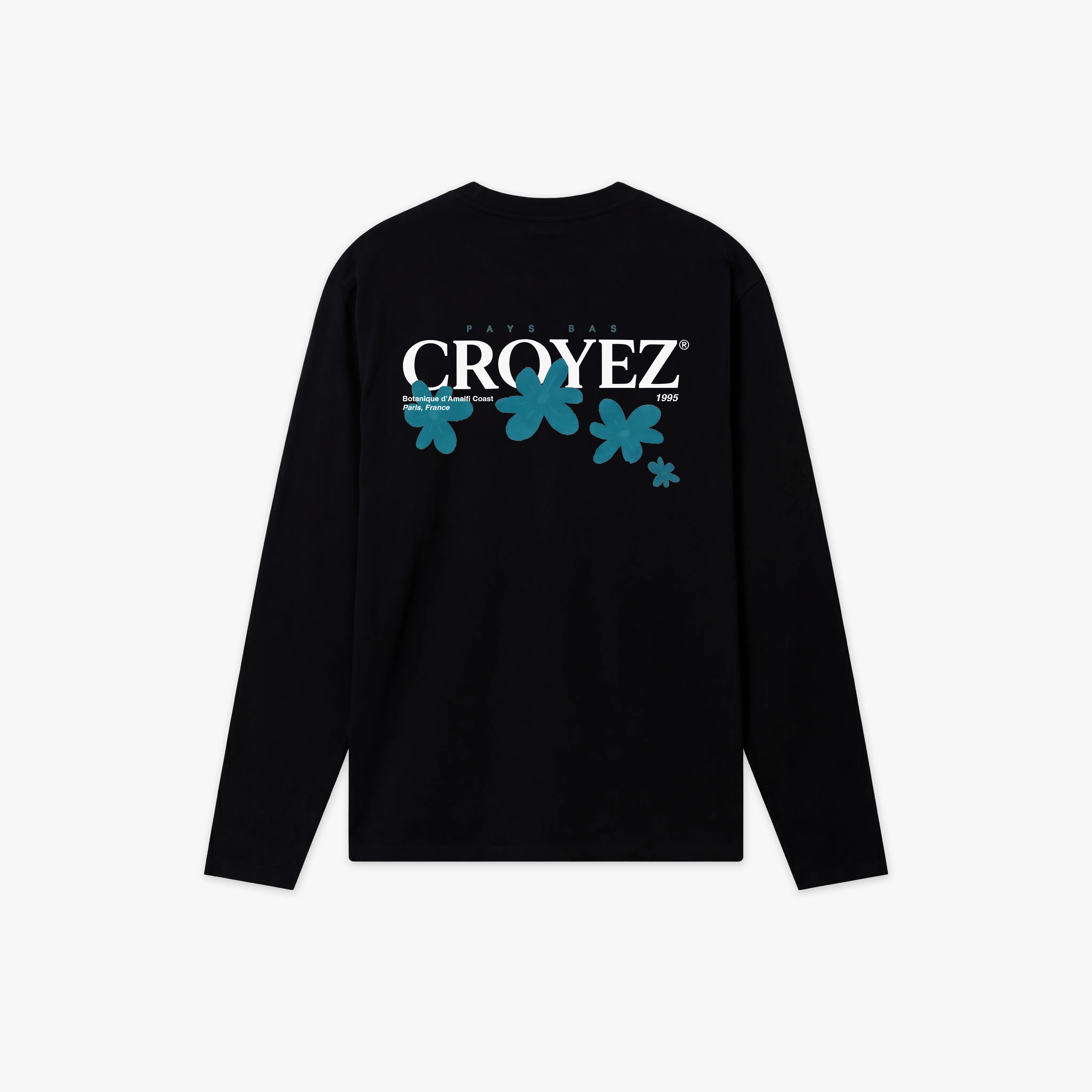 Croyez Botanique Longsleeve | Black/Dark Teal - Image 2
