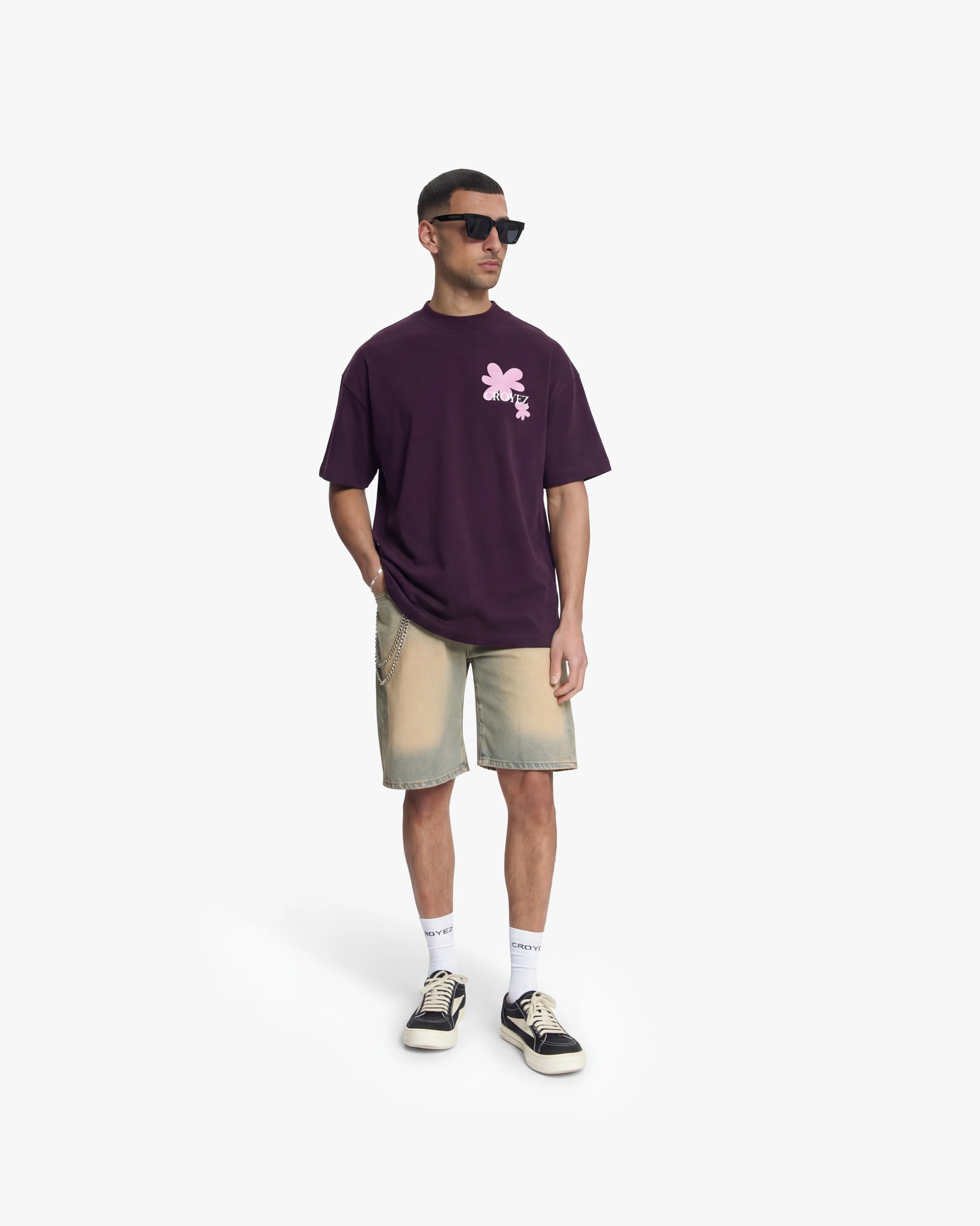 Croyez Botanique T-Shirt | Burgundy - Image 5