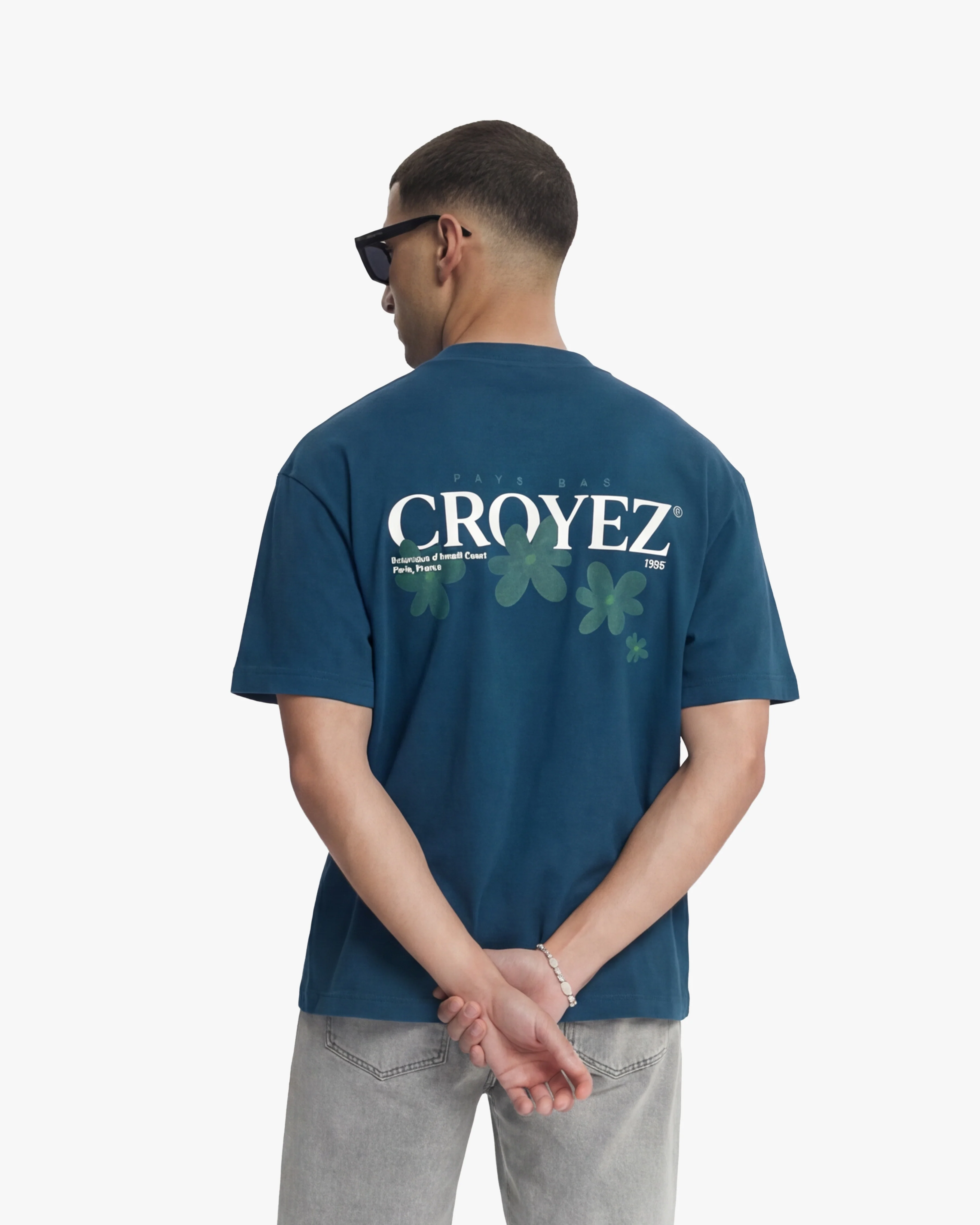 Croyez Botanique T-Shirt | Dark Teal - Image 4