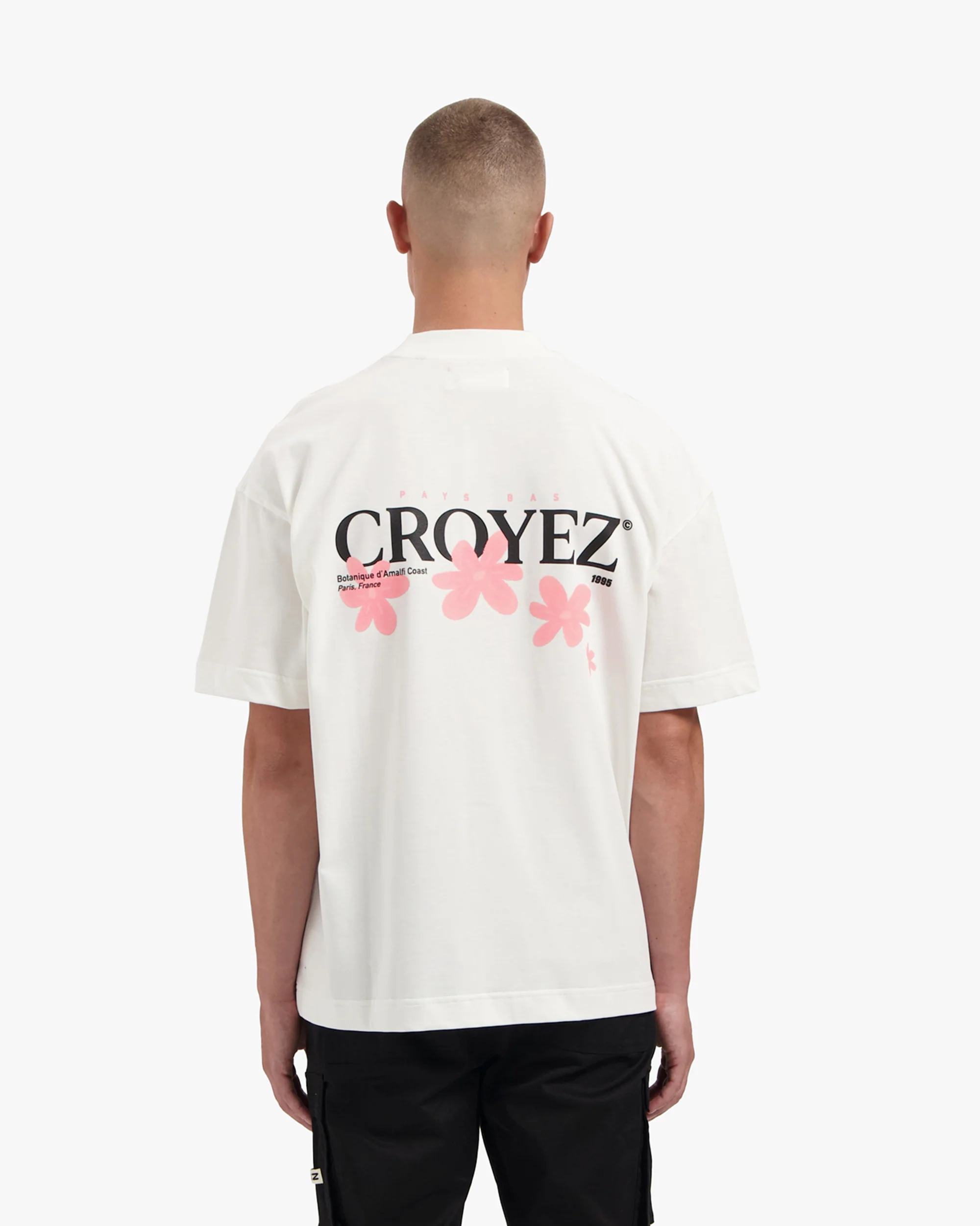 CROYEZ BOTANIQUE T-SHIRT | OFF-WHITE/PINK - Image 4