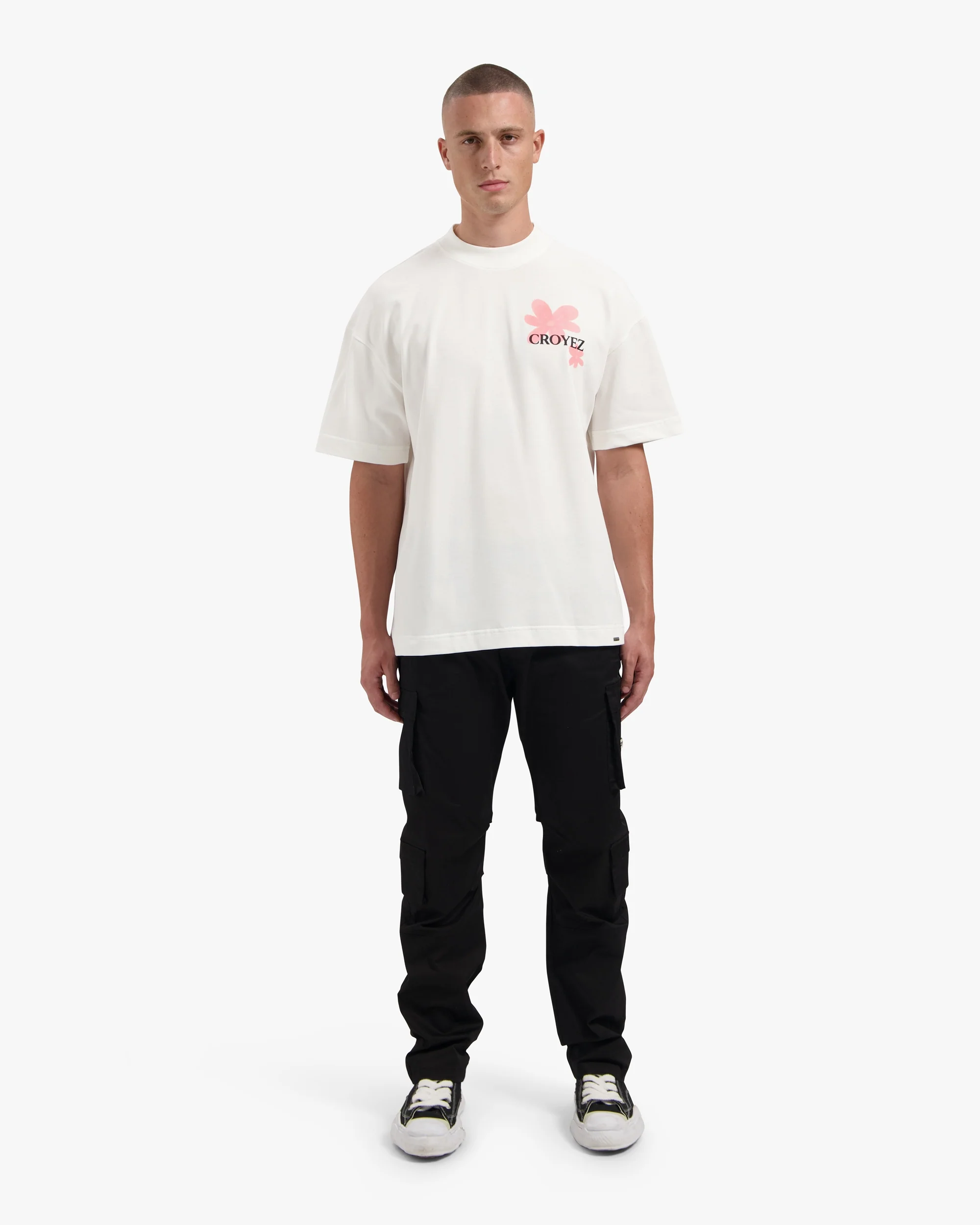 CROYEZ BOTANIQUE T-SHIRT | OFF-WHITE/PINK - Image 5