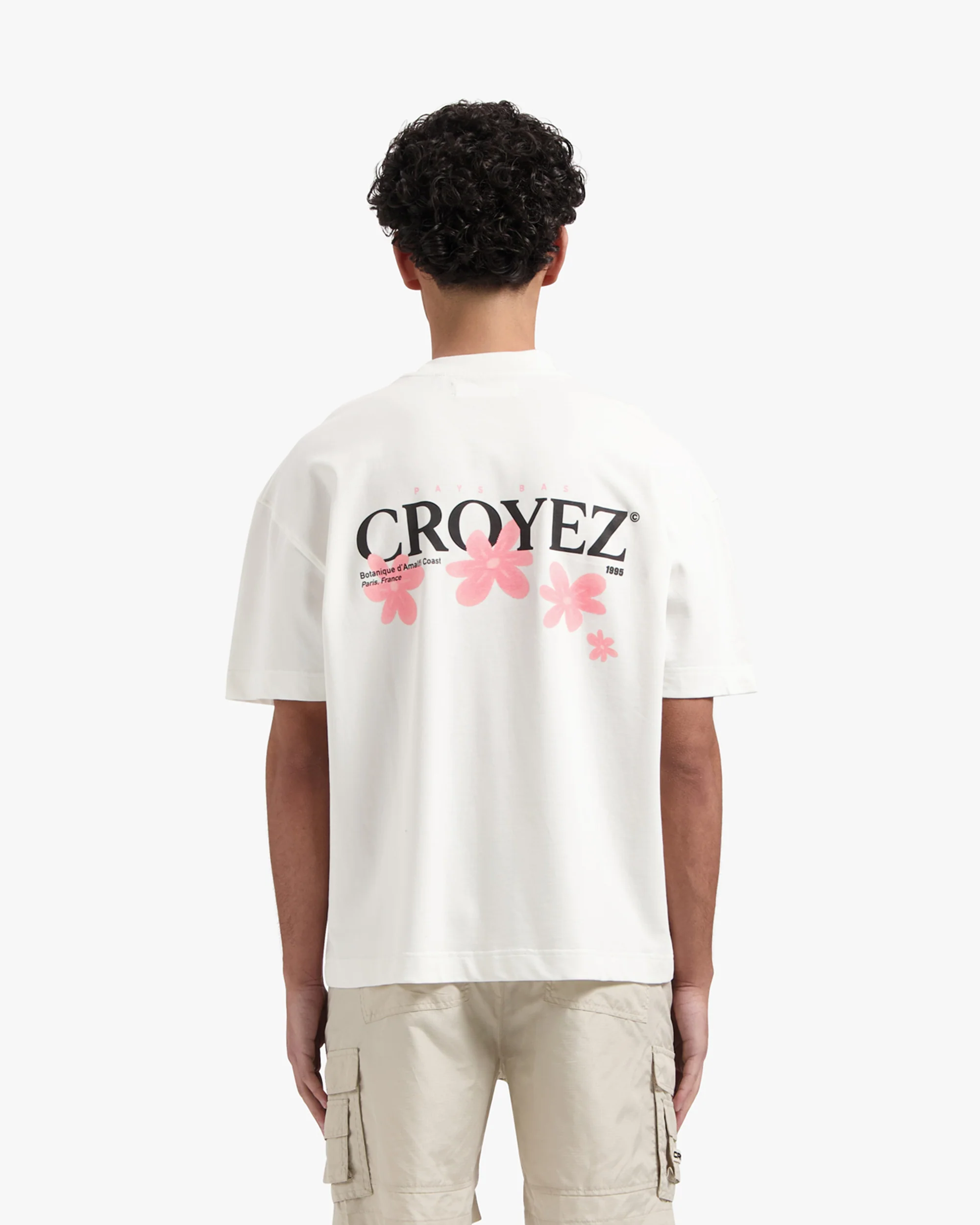 CROYEZ BOTANIQUE T-SHIRT | OFF-WHITE/PINK - Image 4