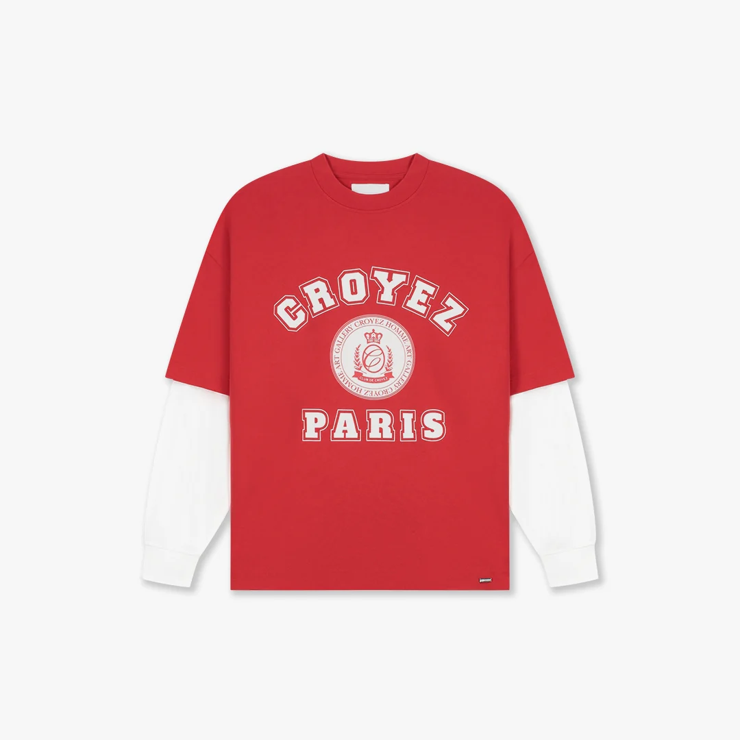 Croyez Bouclier Longsleeve | Red