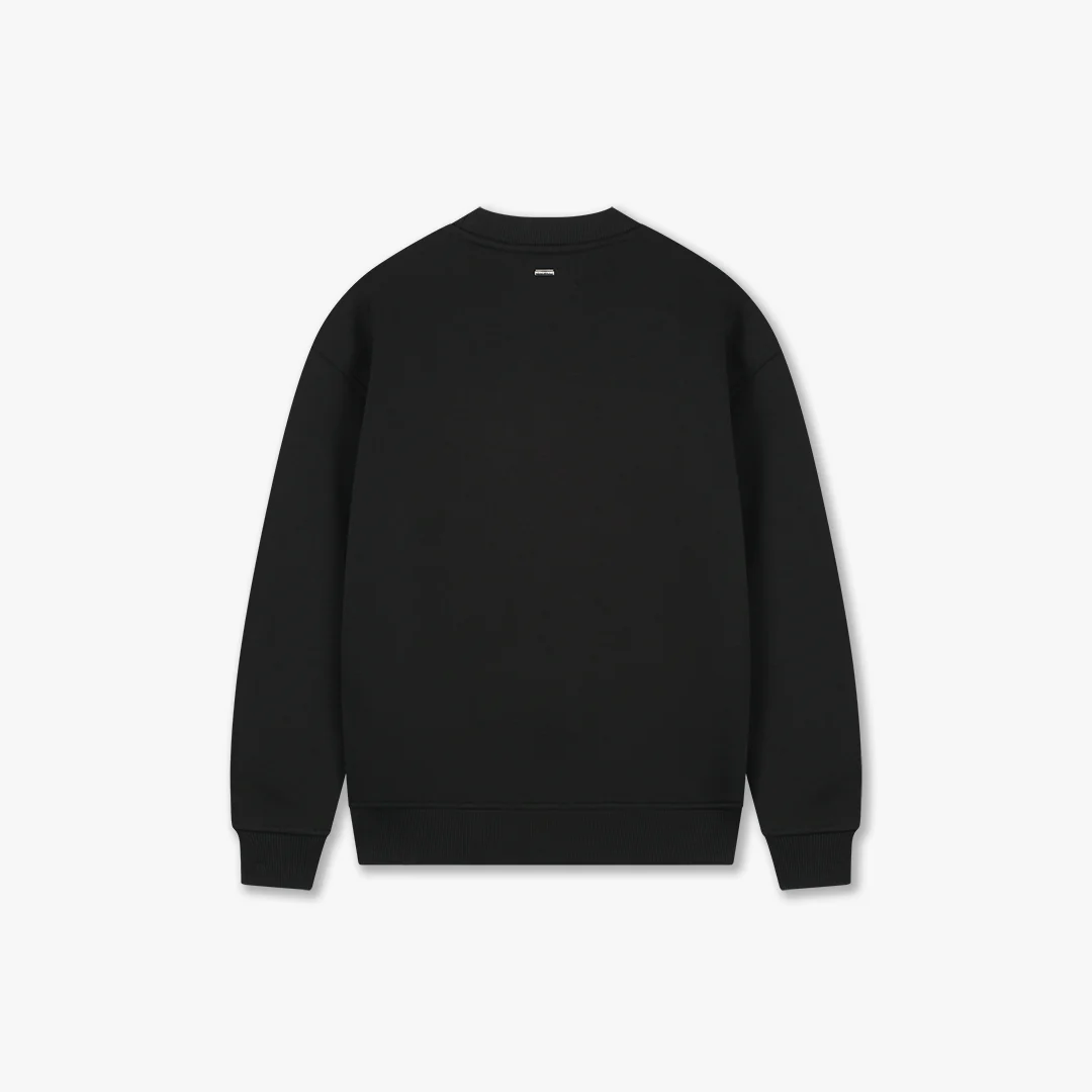Croyez Bouclier Sweater | Vintage Black - Image 2