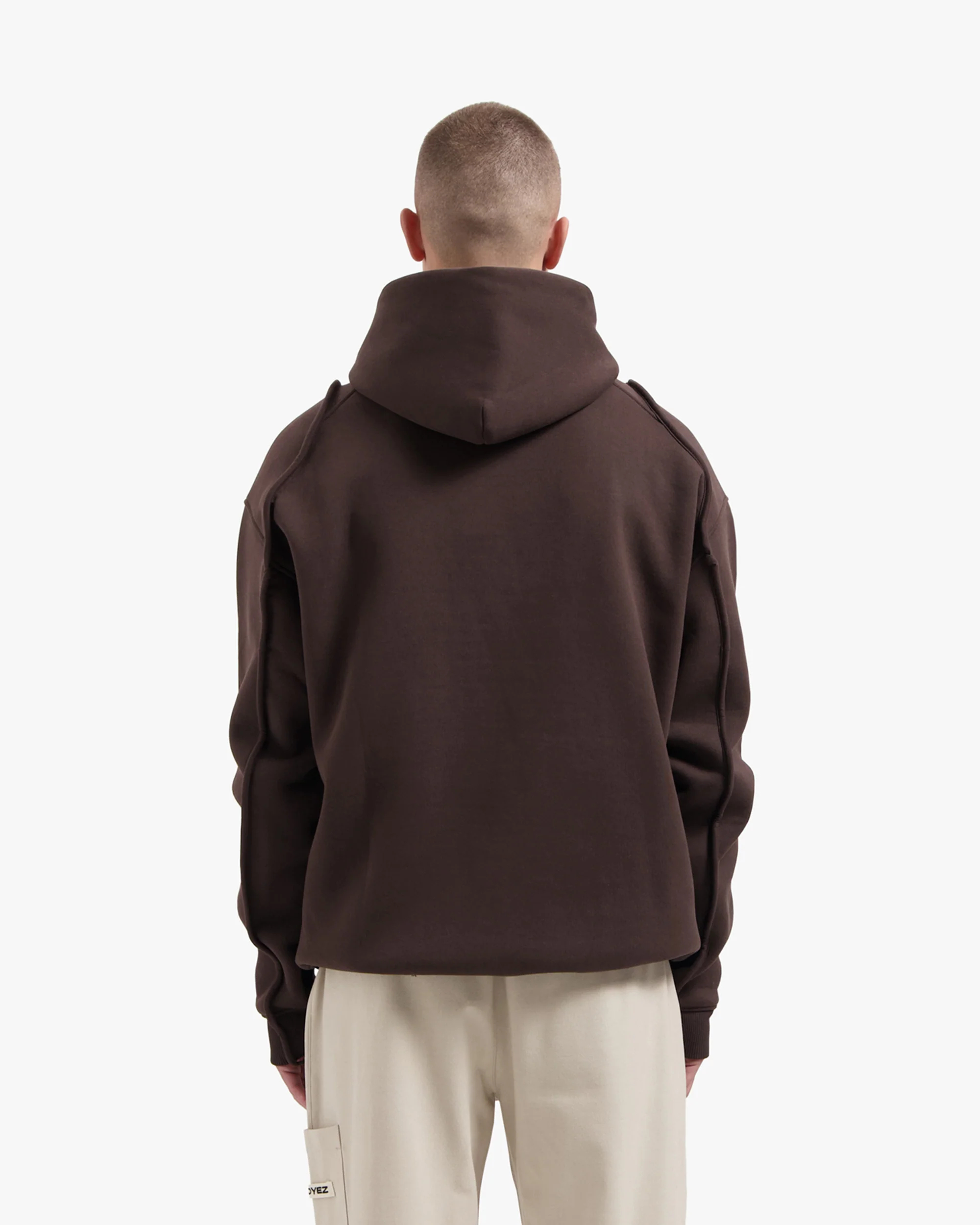 Croyez Camargue Hoodie | Brown - Image 4