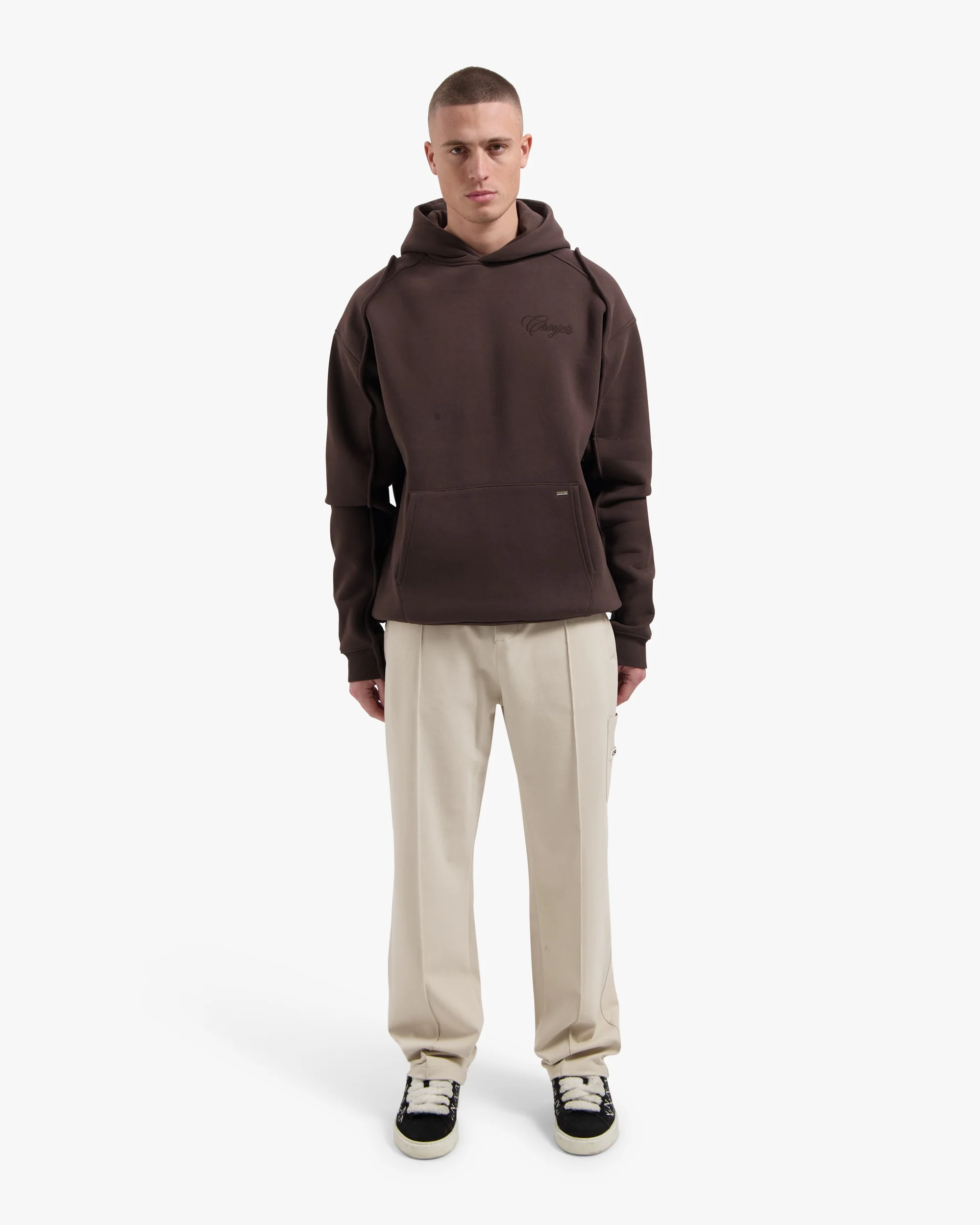 Croyez Camargue Hoodie | Brown - Image 5
