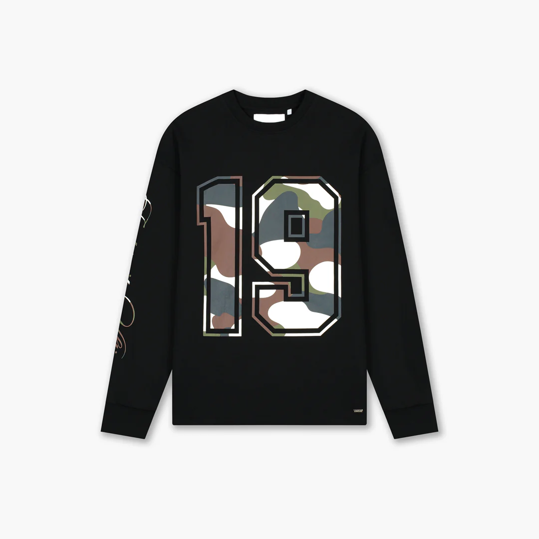 Croyez Camo Longsleeve | Black