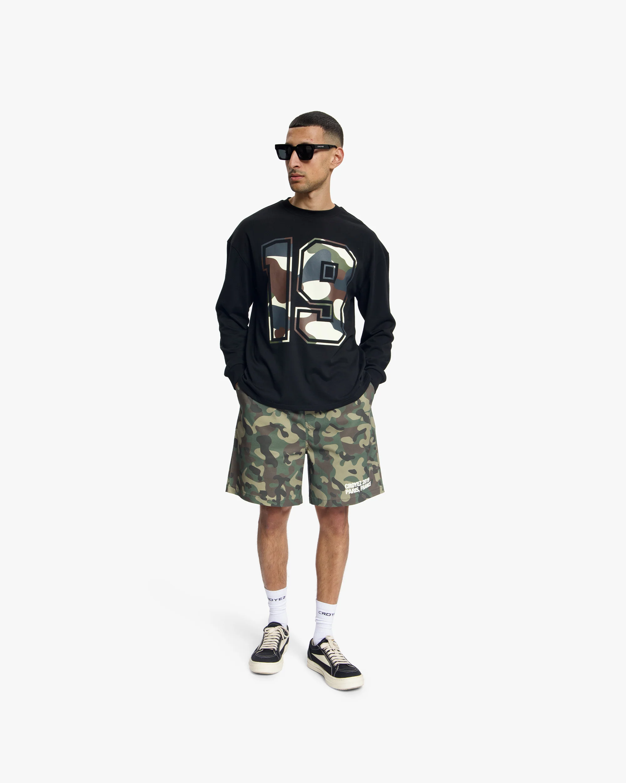 Croyez Camo Longsleeve | Black - Image 5