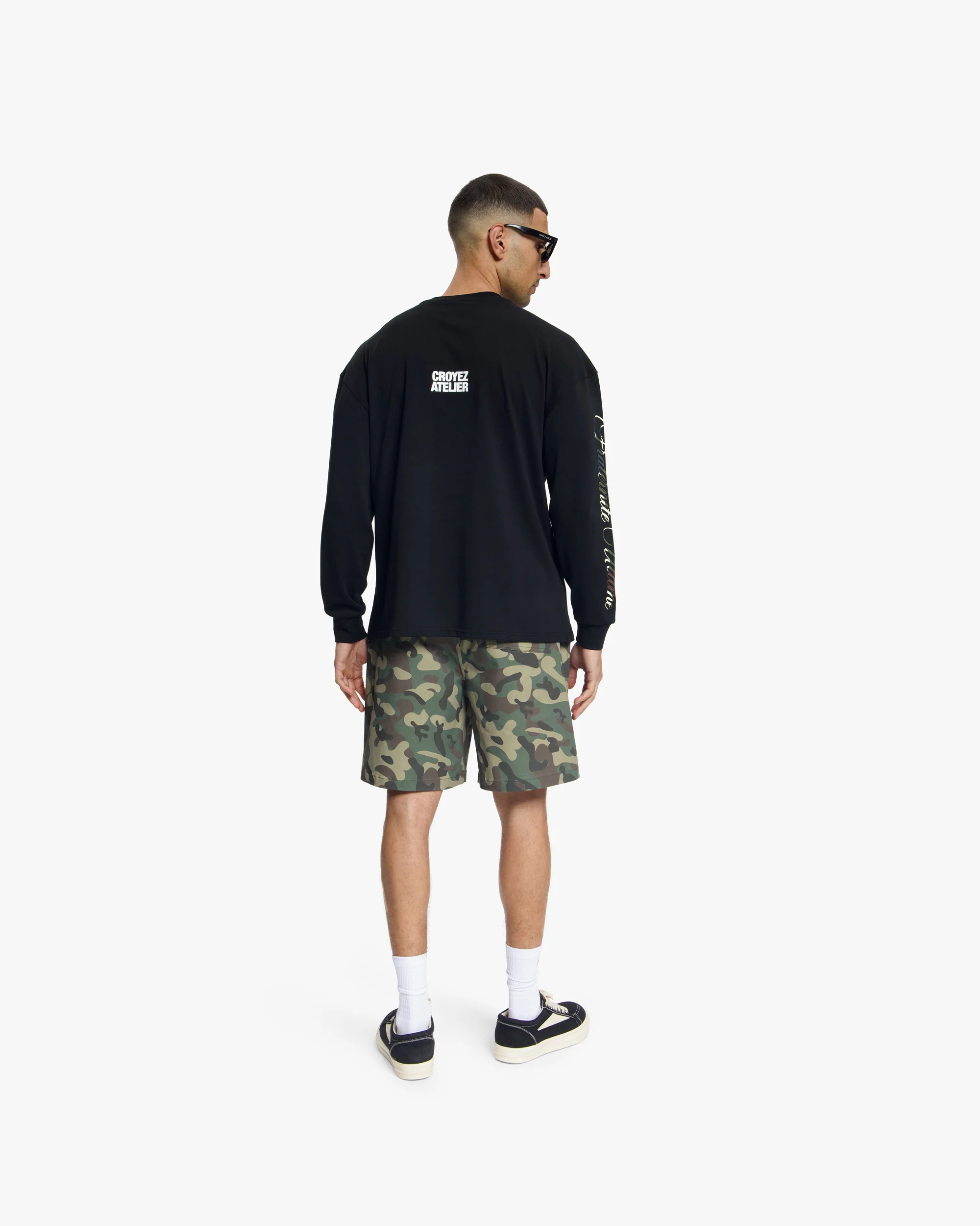 Croyez Camo Longsleeve | Black - Image 6