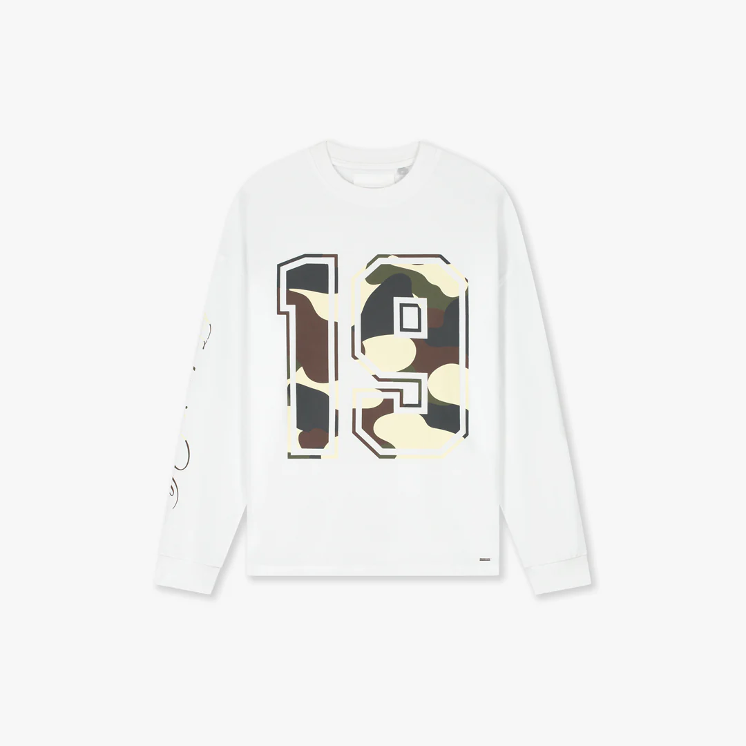 Croyez Camo Longsleeve | White