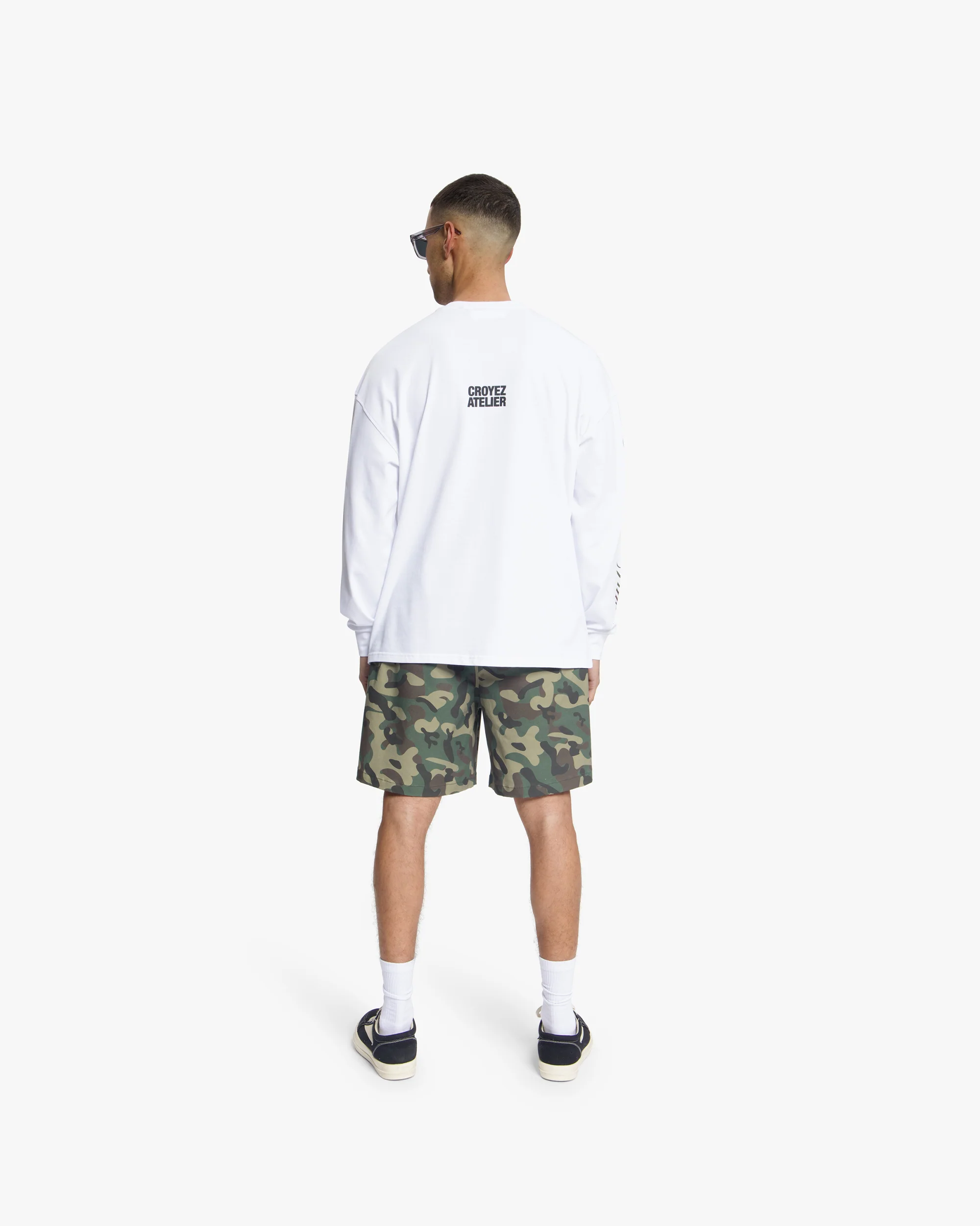 Croyez Camo Longsleeve | White - Image 6
