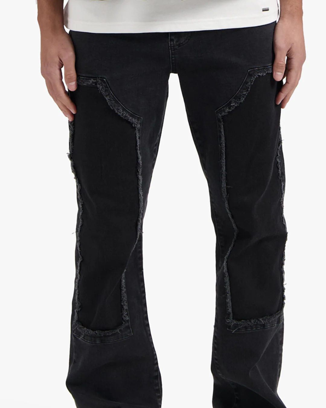 CROYEZ CD1 CARPENTER JEANS | BLACK - Image 3