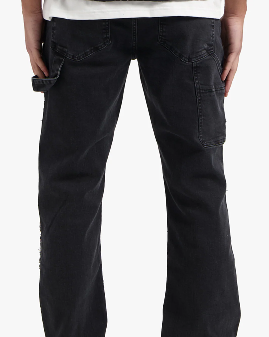 CROYEZ CD1 CARPENTER JEANS | BLACK - Image 4