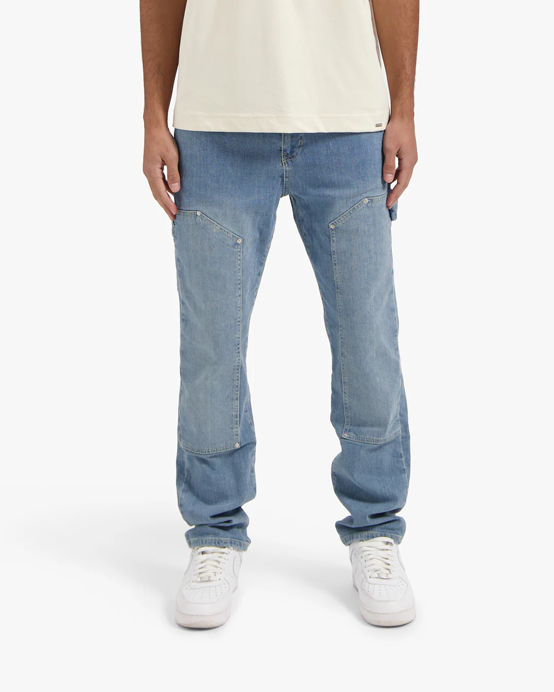 CROYEZ CD1 CARPENTER JEANS | LIGHT BLUE - Image 3