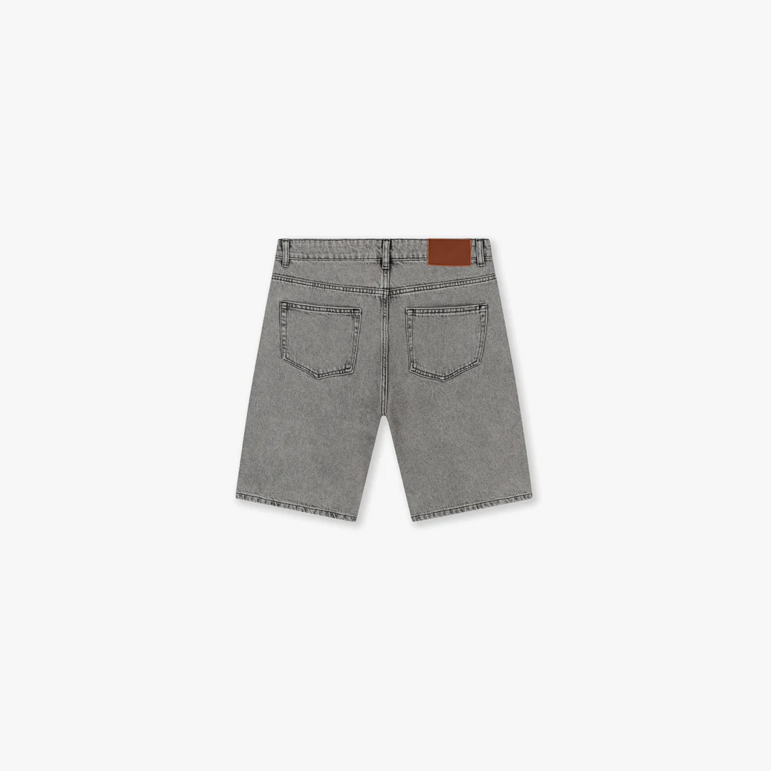 Croyez CD2 Washed Denim Shorts | Black Washed - Image 2