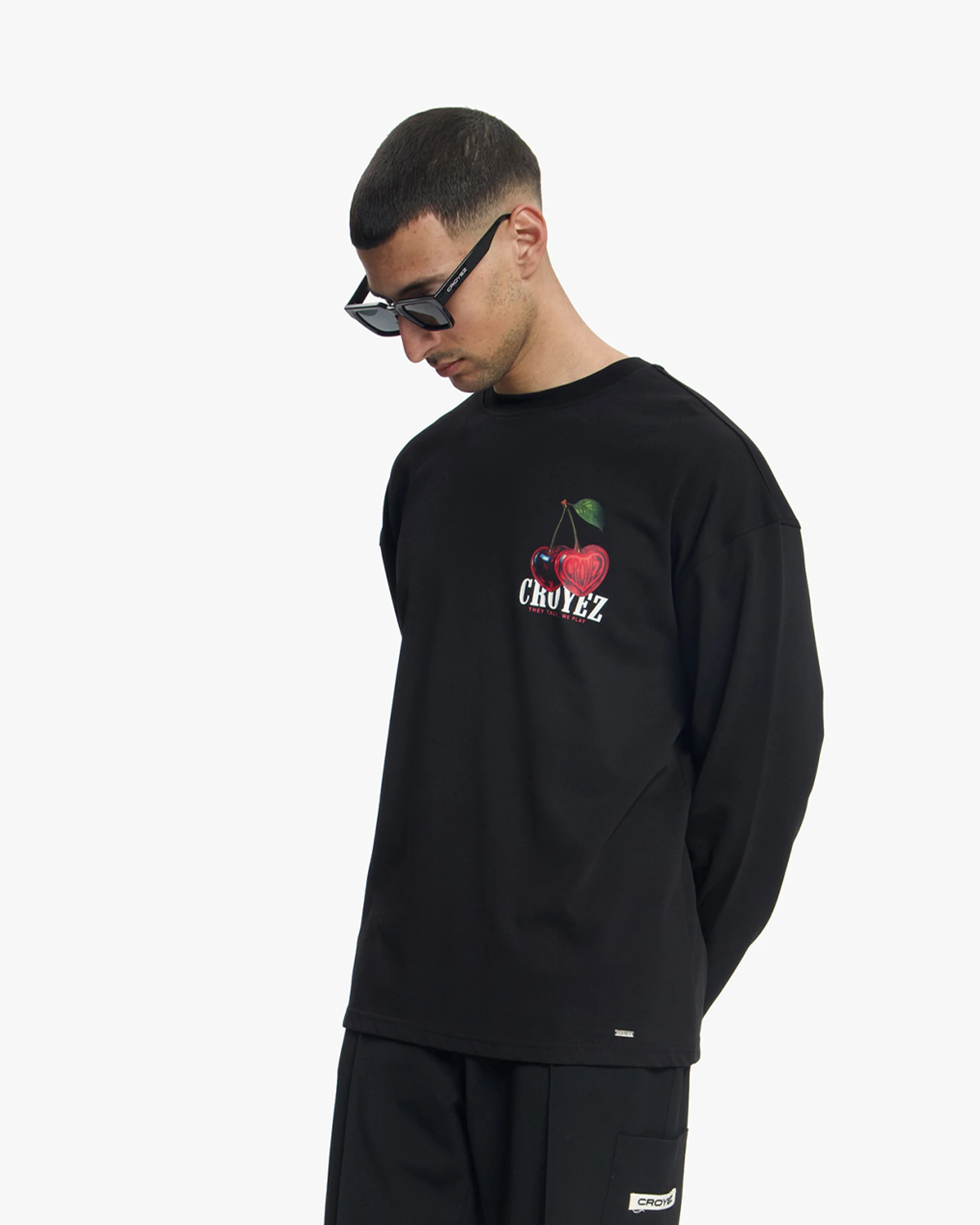 Croyez Cerise D'Amour Longsleeve | Black - Image 3