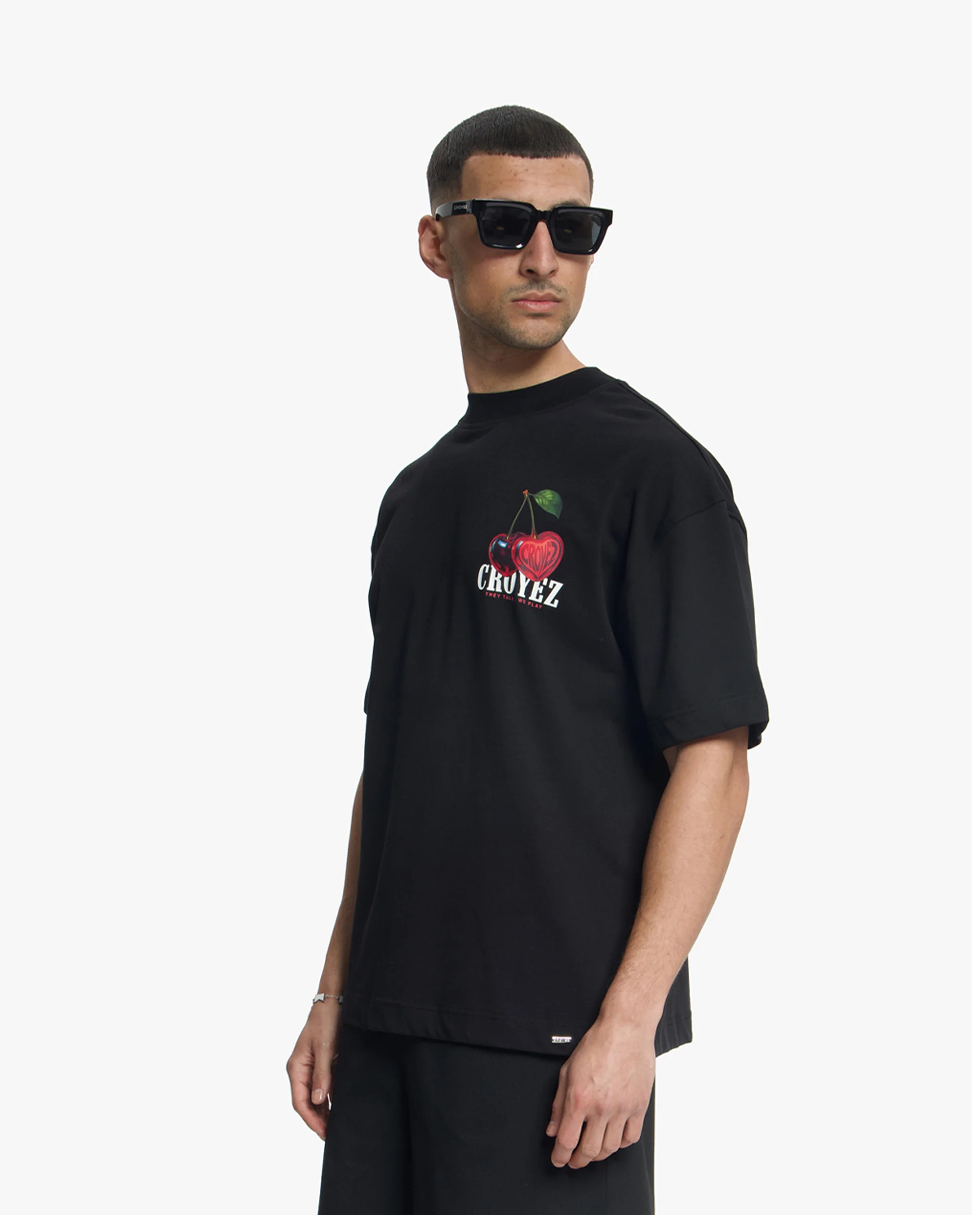 Croyez Cerise D'Amour T-Shirt | Black - Image 3