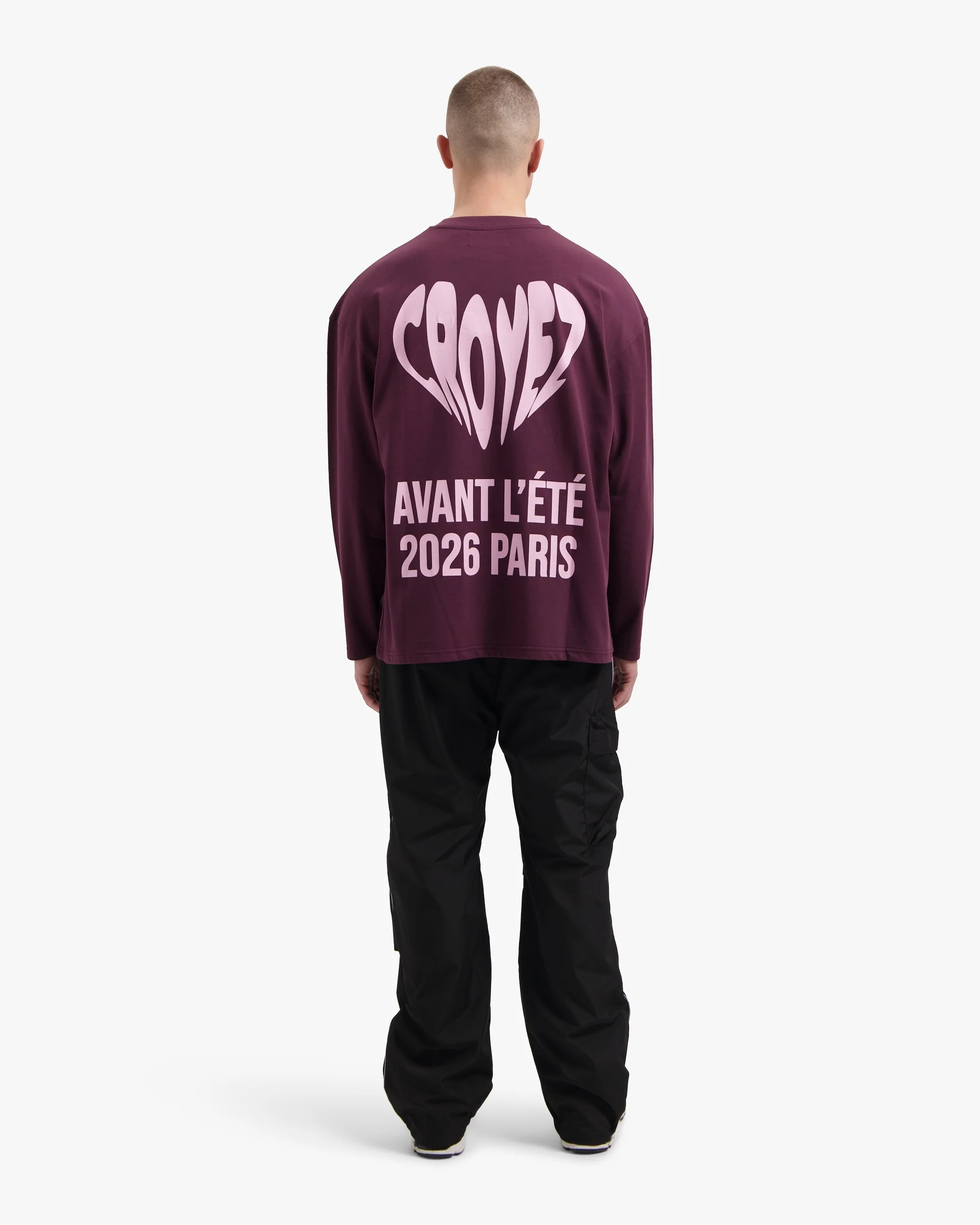 Croyez Classique Longsleeve | Burgundy - Image 6