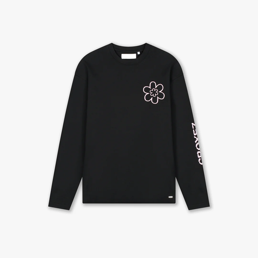 Croyez Contour De La Fleur Longsleeve | Black