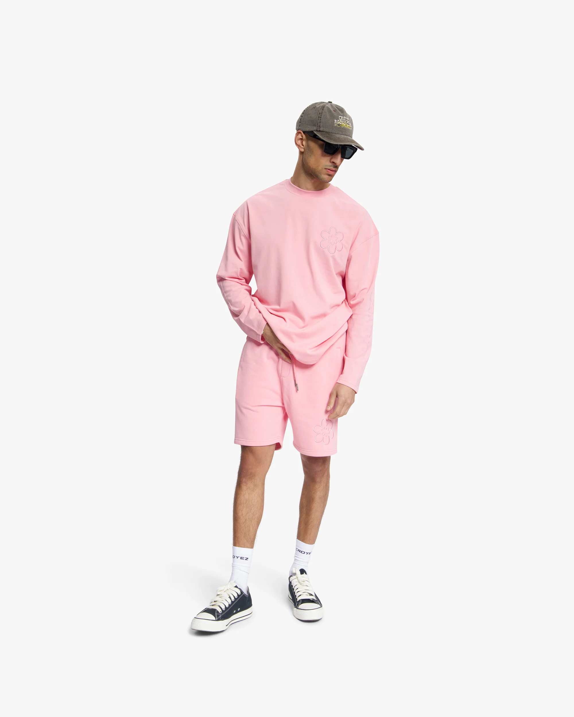 Croyez Contour De La Fleur Longsleeve | Pink - Image 5
