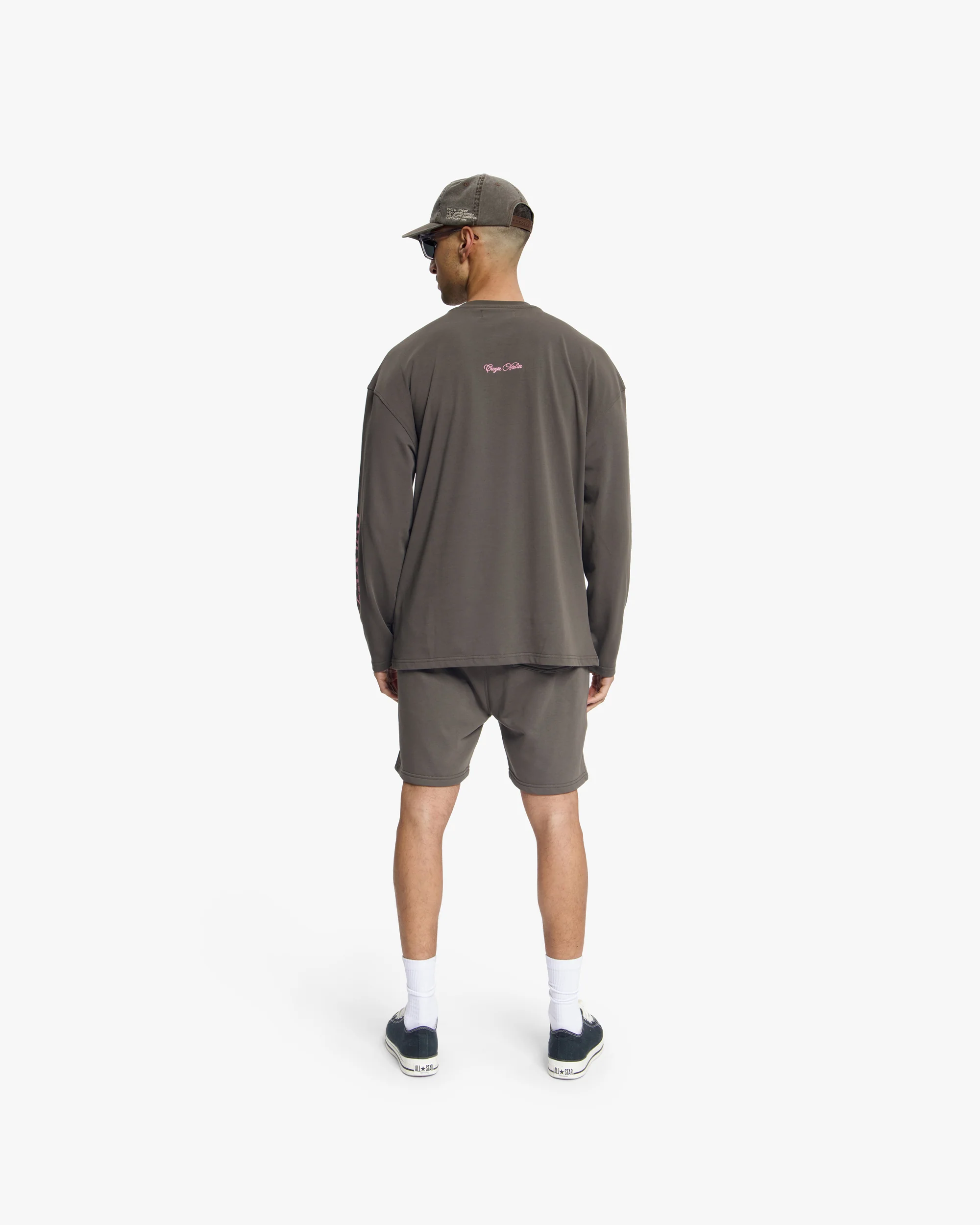 Croyez Contour De La Fleur Longsleeve | Washed Brown - Image 6