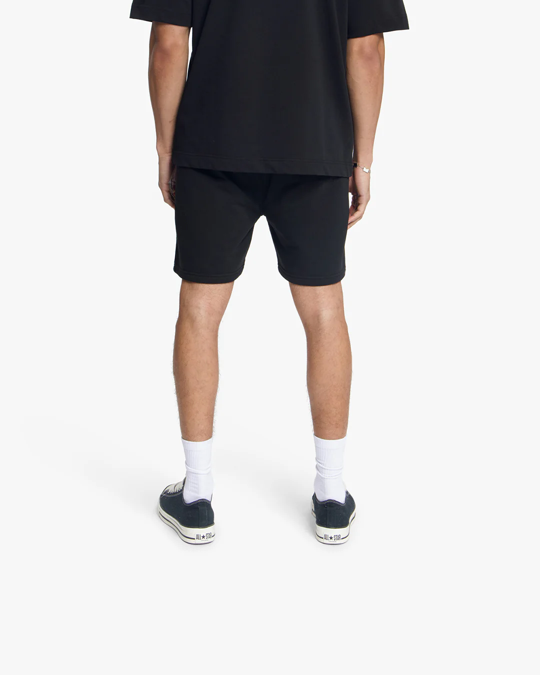 Croyez Contour De La Fleur Shorts | Black - Image 4