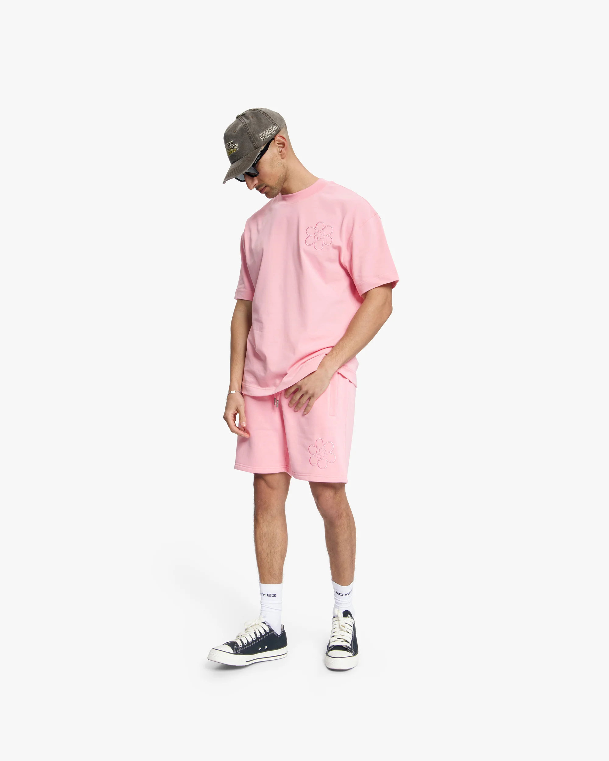 Croyez Contour De La Fleur Shorts | Pink - Image 7