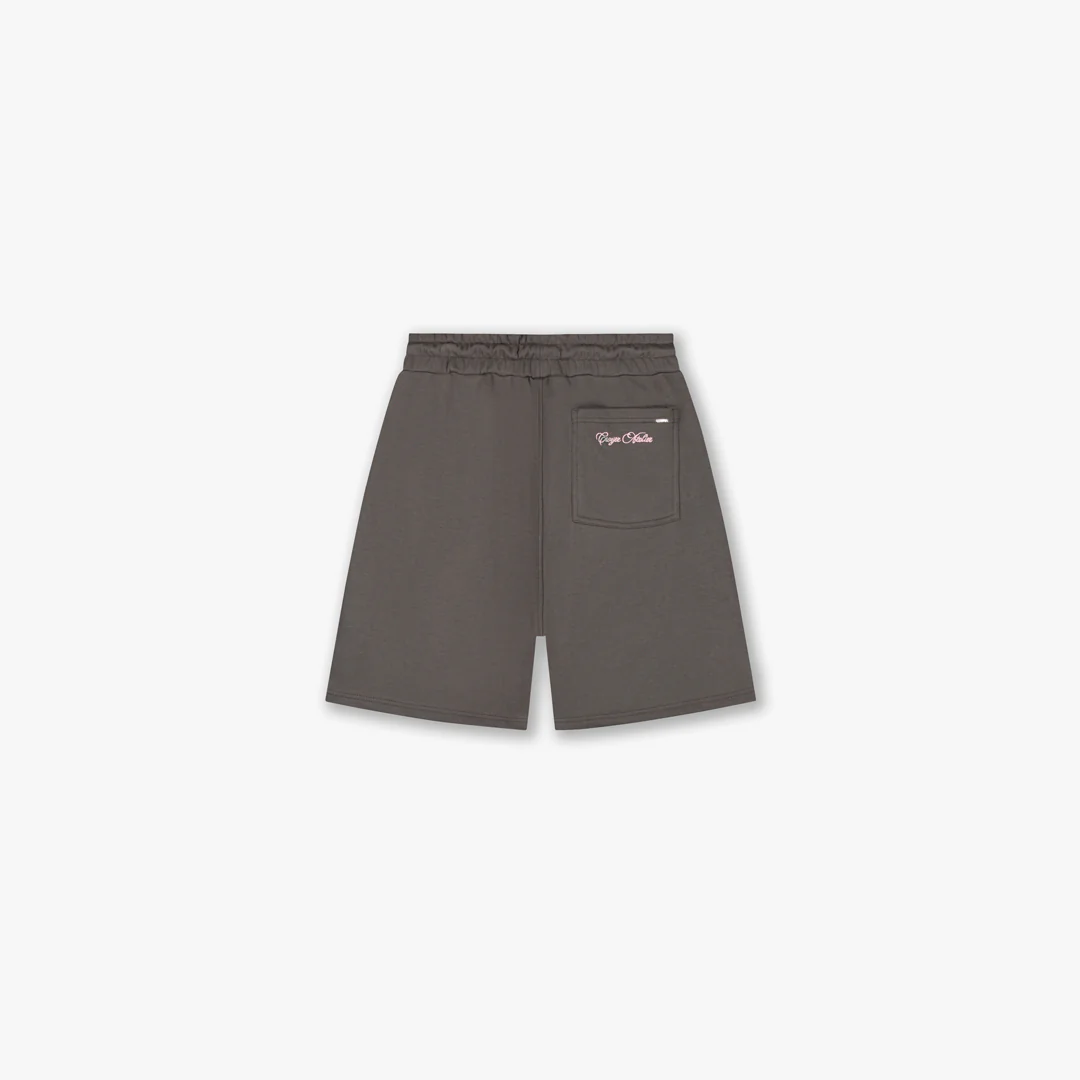 Croyez Contour De La Fleur Shorts | Washed Brown - Image 2
