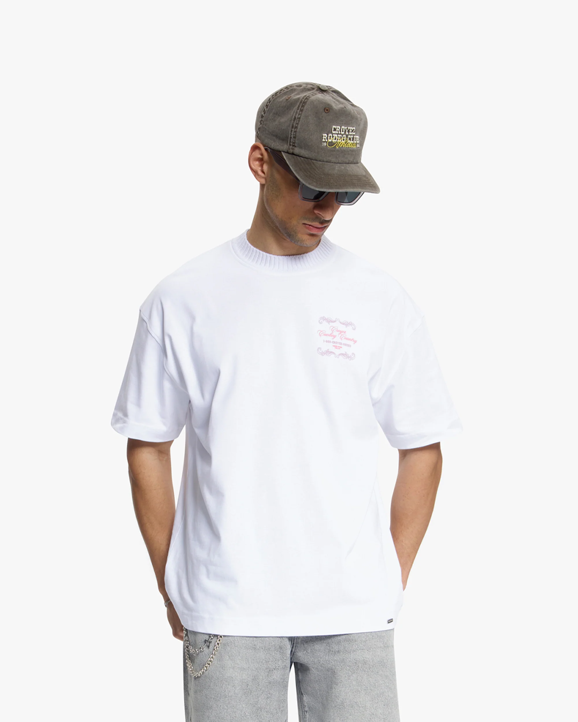 Croyez Country T-Shirt | White - Image 3