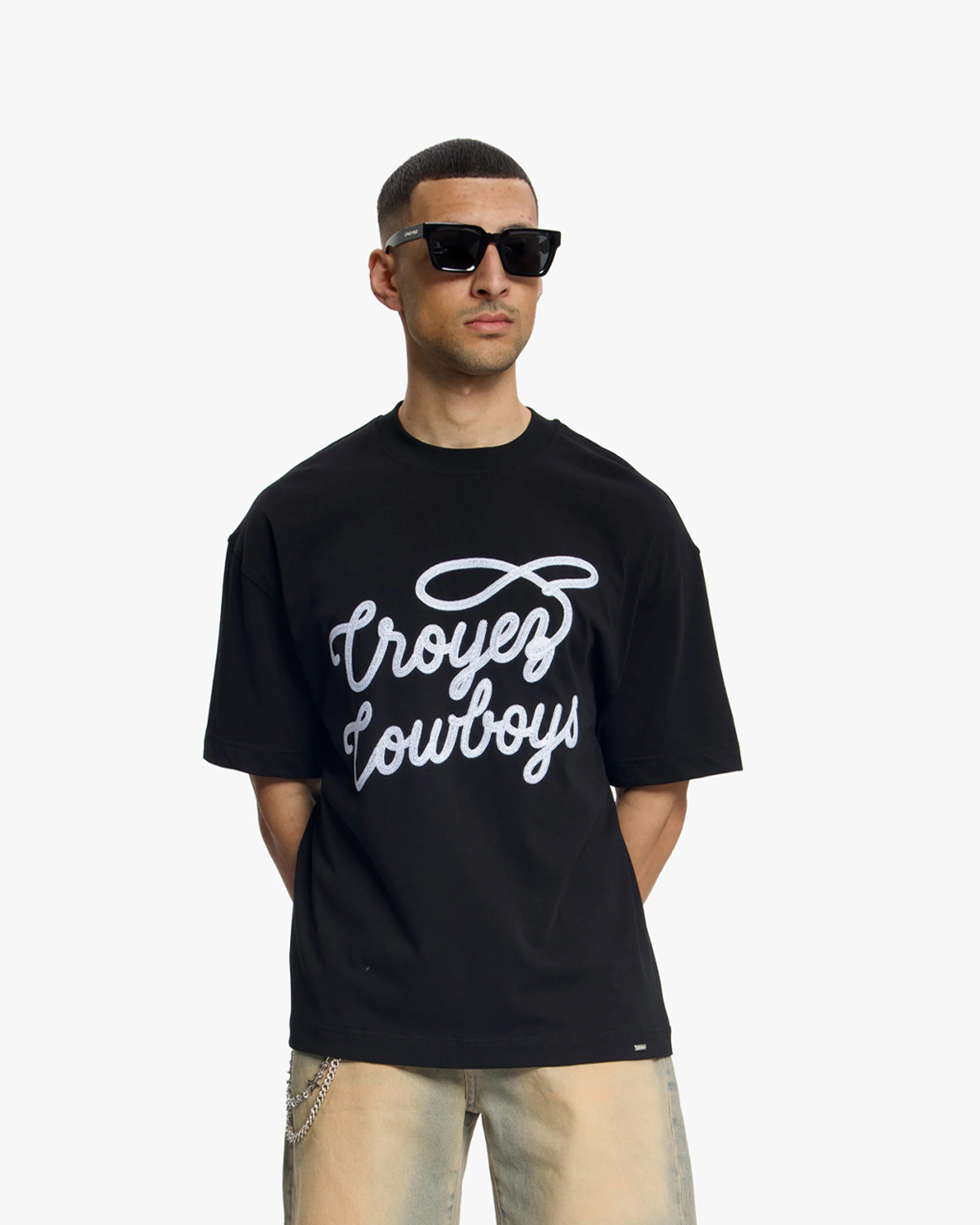 Croyez Cowboys T-Shirt | Black - Image 3