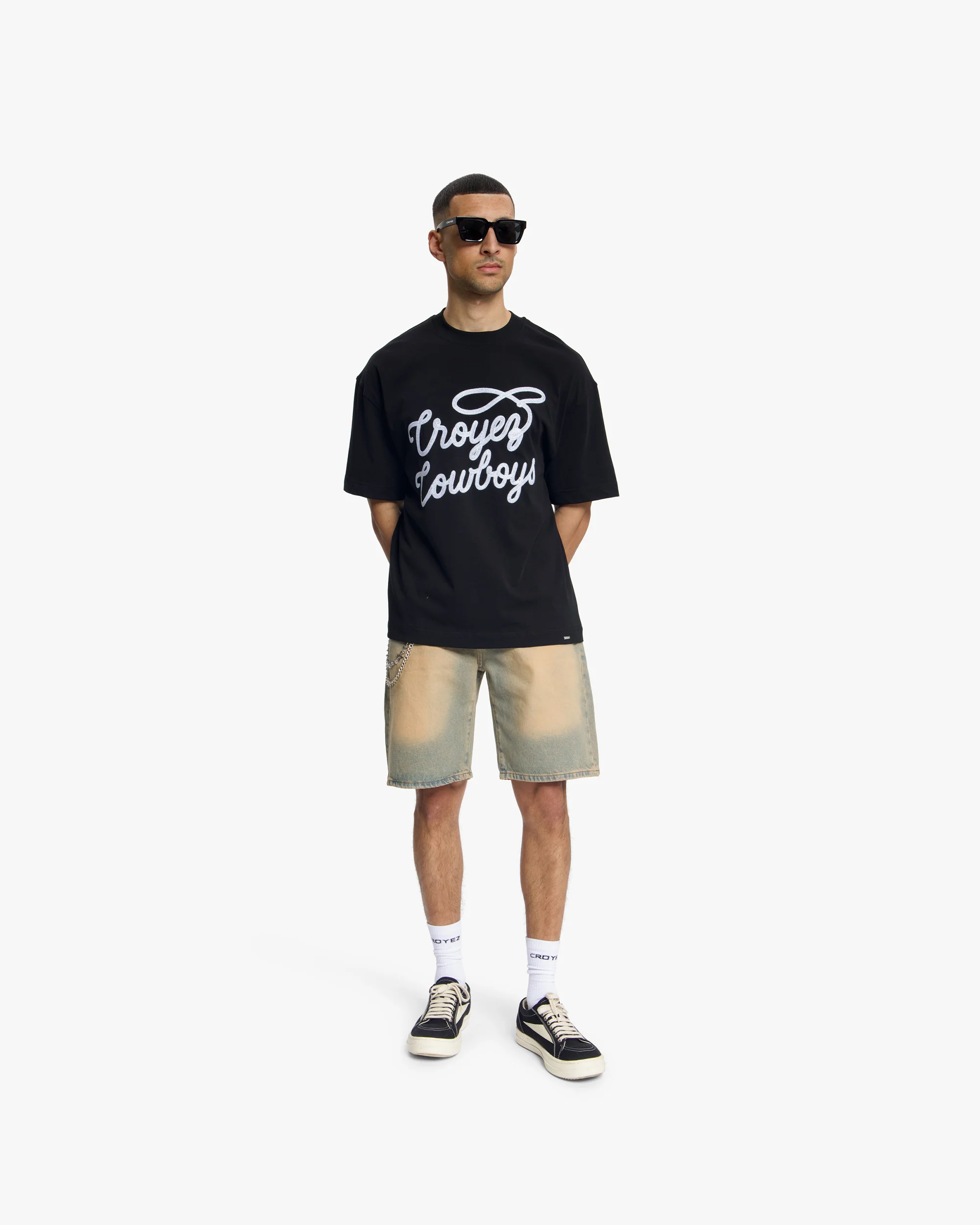 Croyez Cowboys T-Shirt | Black - Image 5