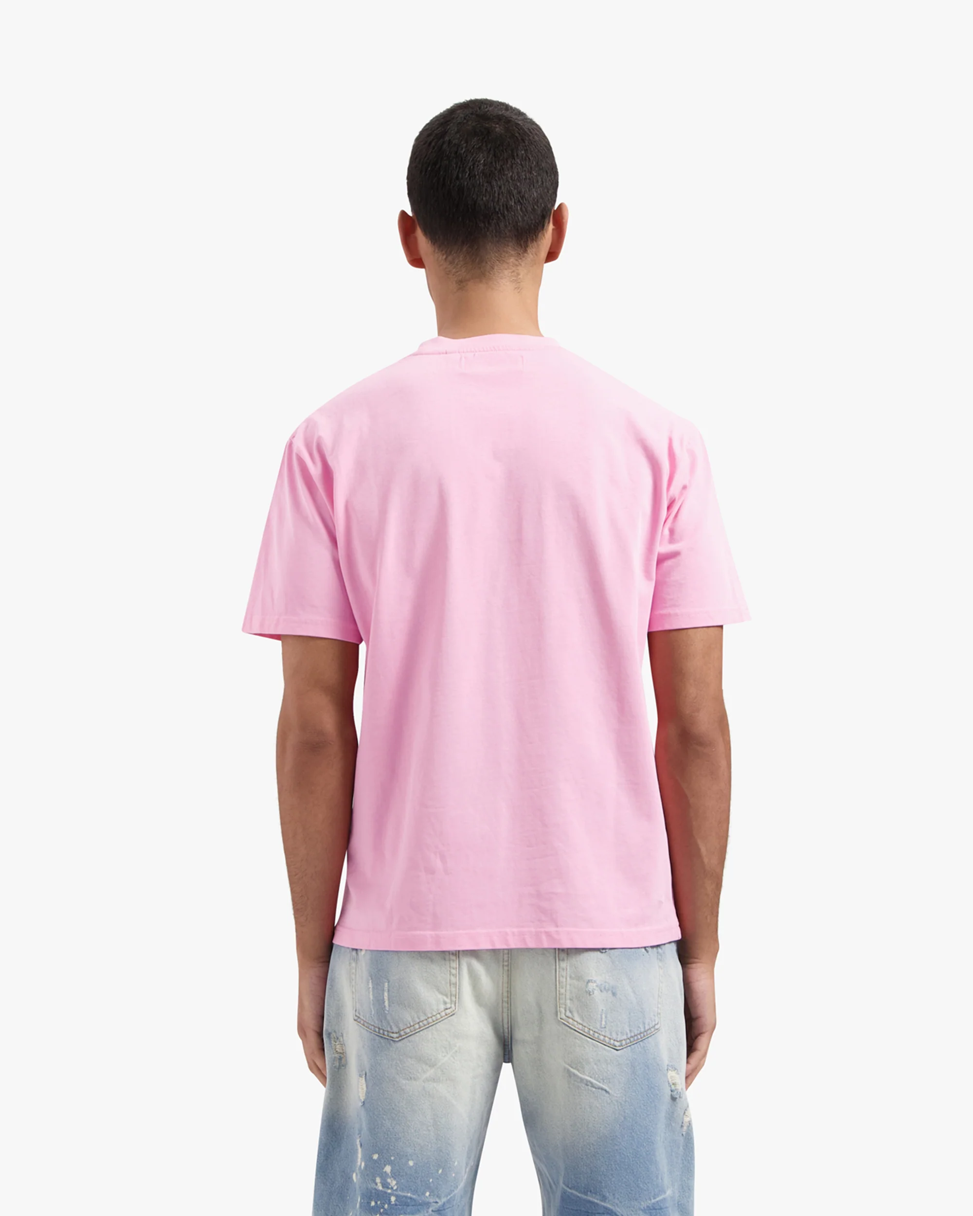 CROYEZ CUT OUT HEART T-SHIRT | PINK - Image 4