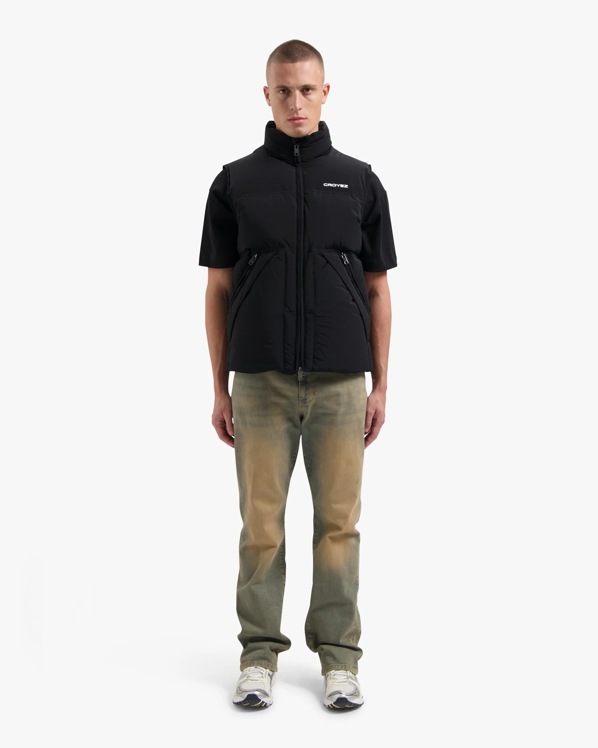 CROYEZ DOWN BODYWARMER | BLACK - Image 5