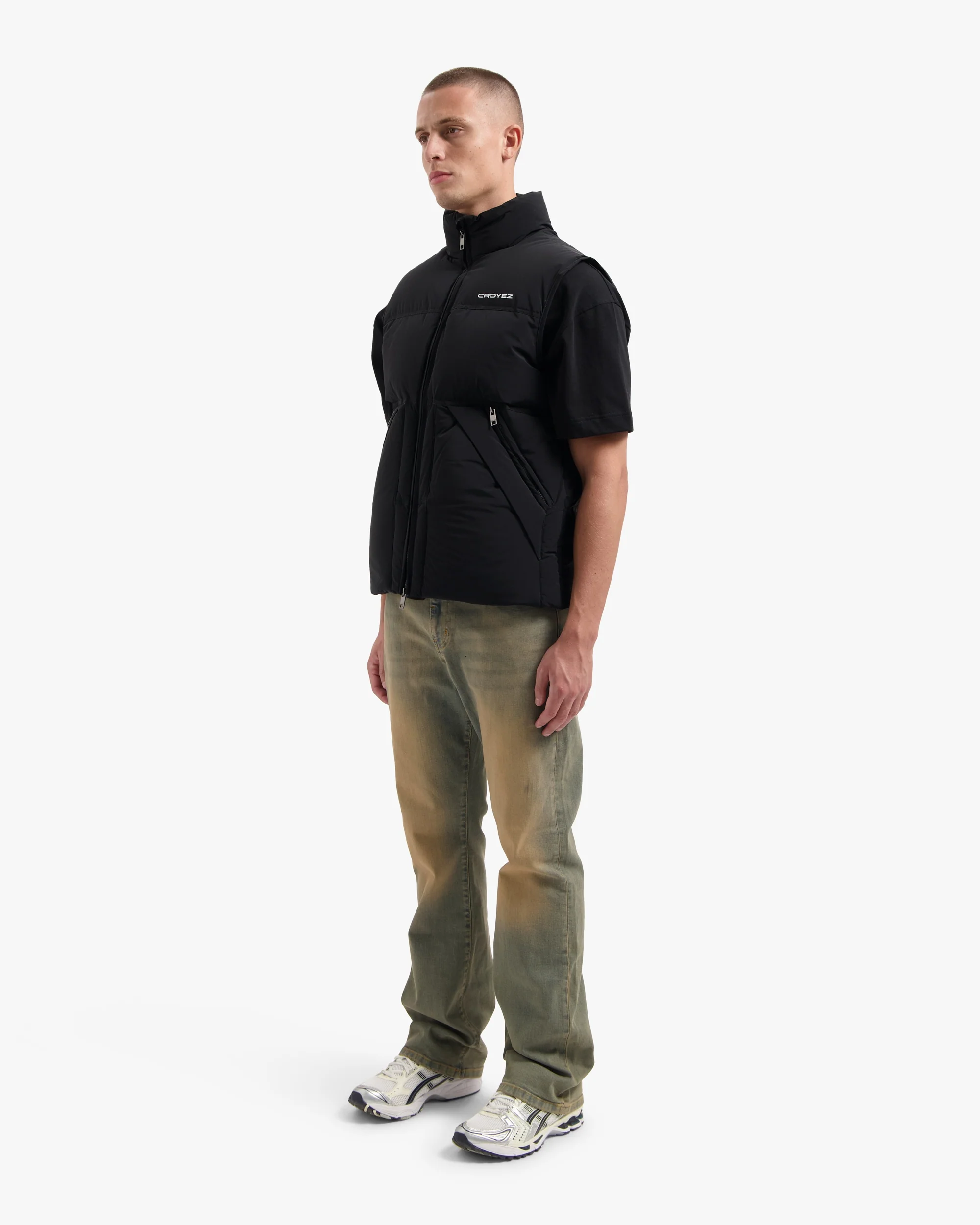 CROYEZ DOWN BODYWARMER | BLACK - Image 7