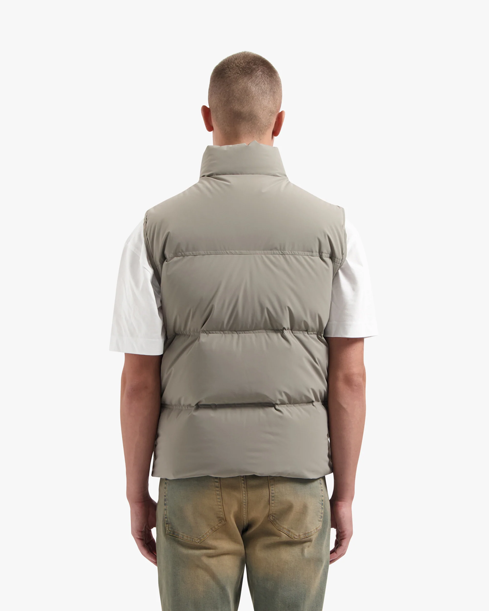 CROYEZ DOWN BODYWARMER | CREAM - Image 4