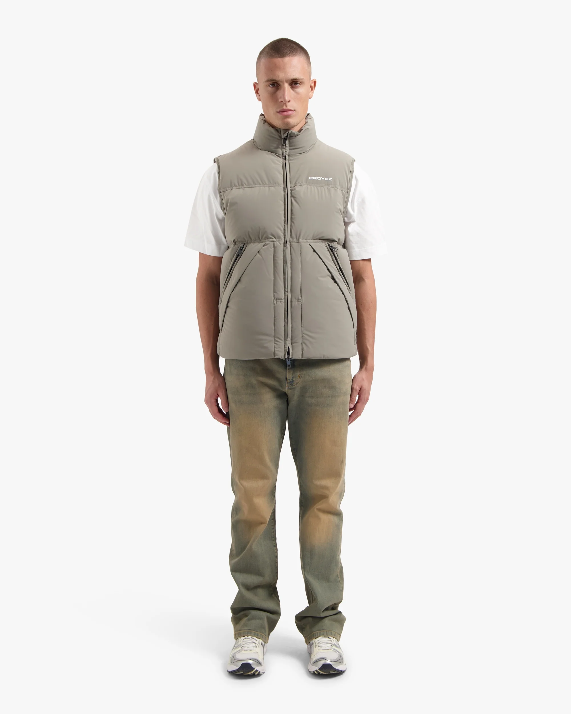 CROYEZ DOWN BODYWARMER | CREAM - Image 5