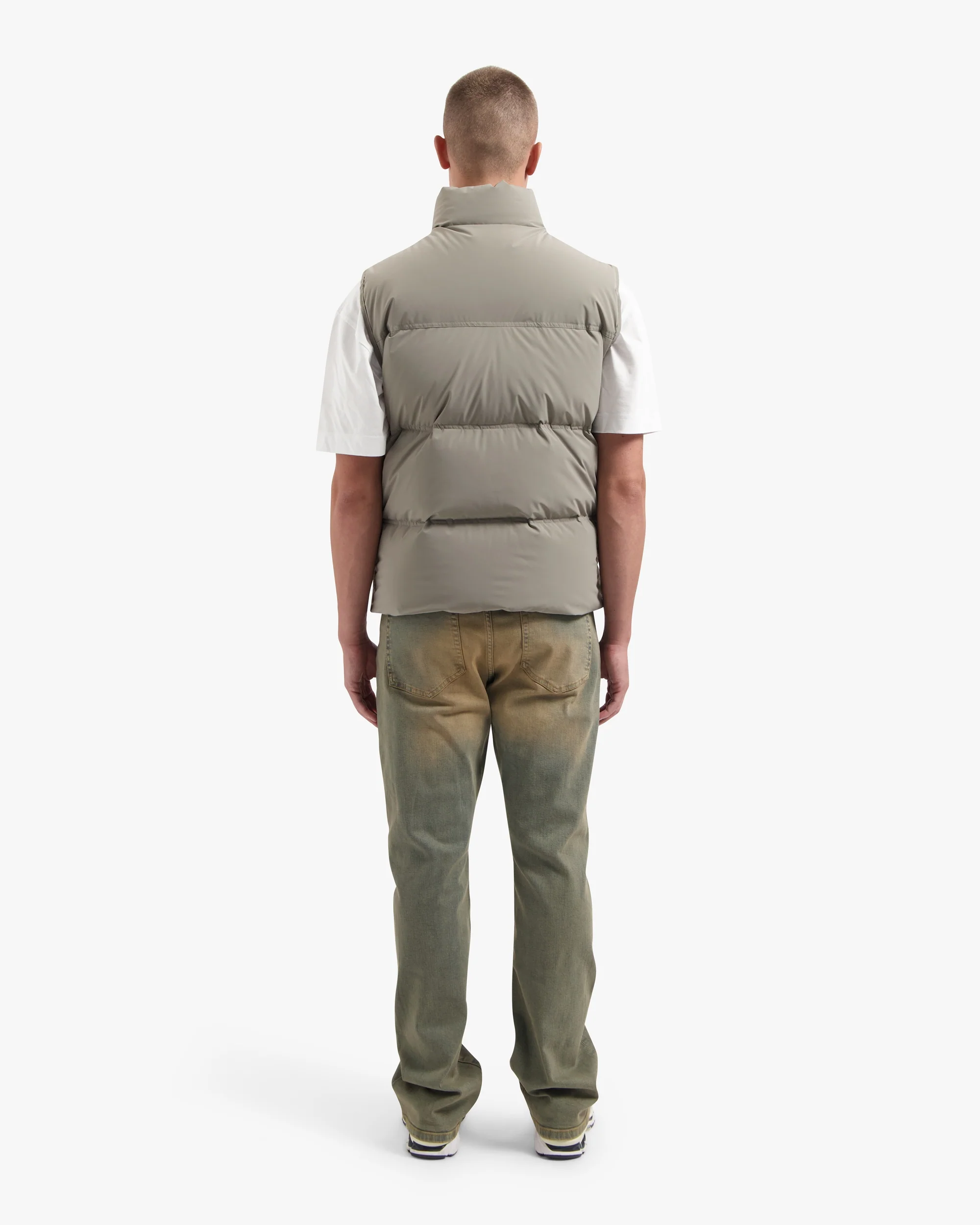 CROYEZ DOWN BODYWARMER | CREAM - Image 6