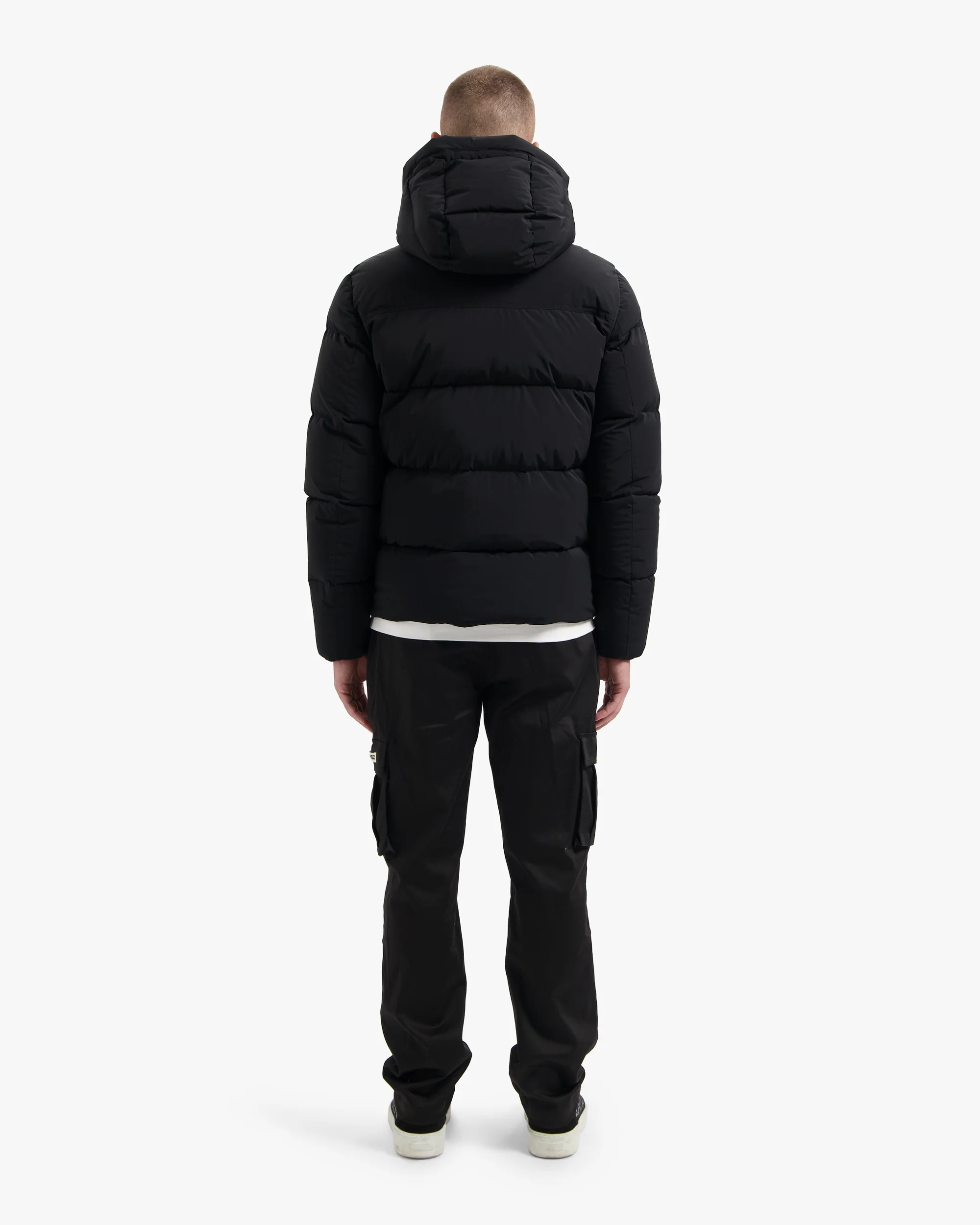 CROYEZ DOWN PUFFER JACKET | BLACK - Image 6