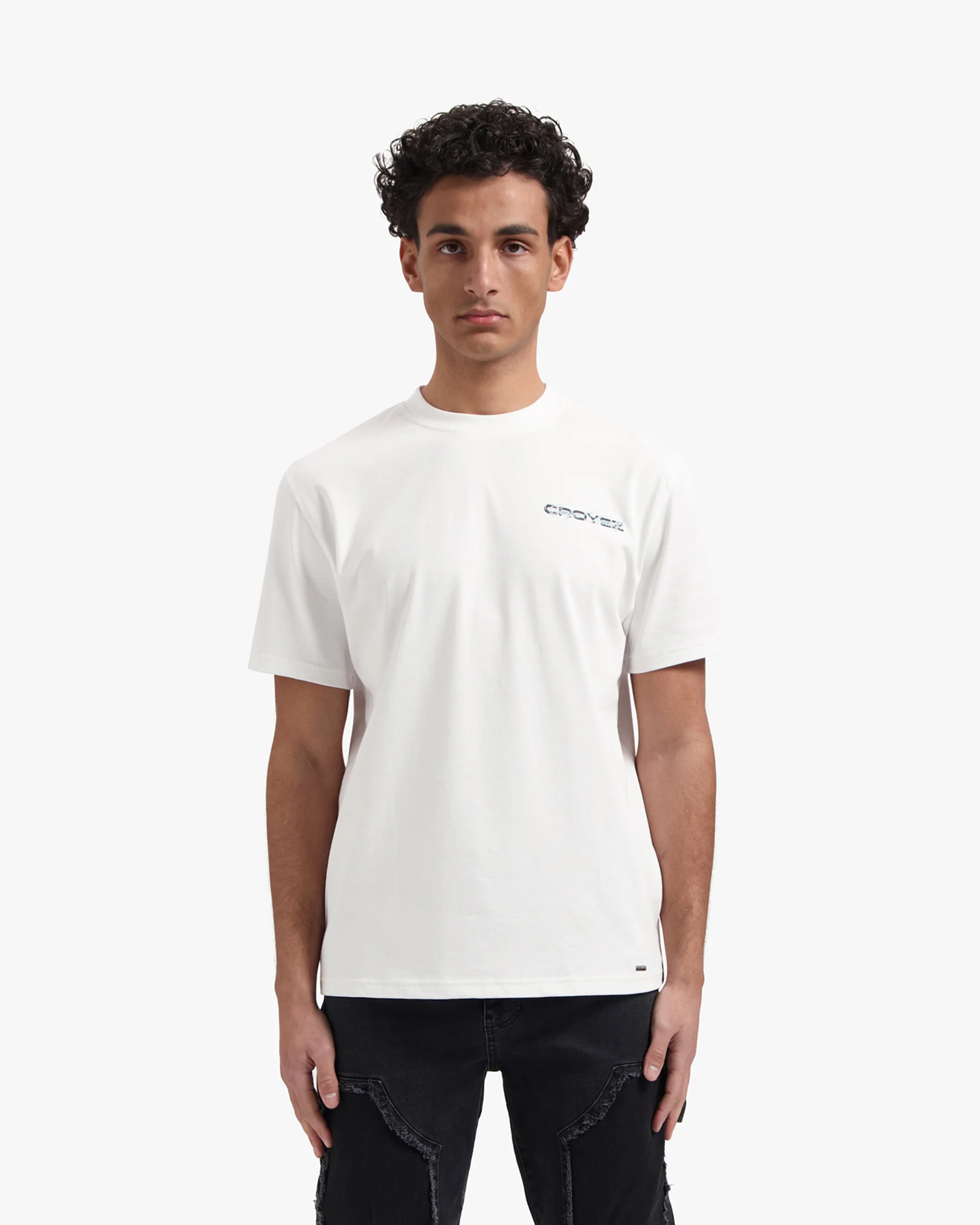 CROYEZ ELEGANT T-SHIRT | WHITE - Image 3