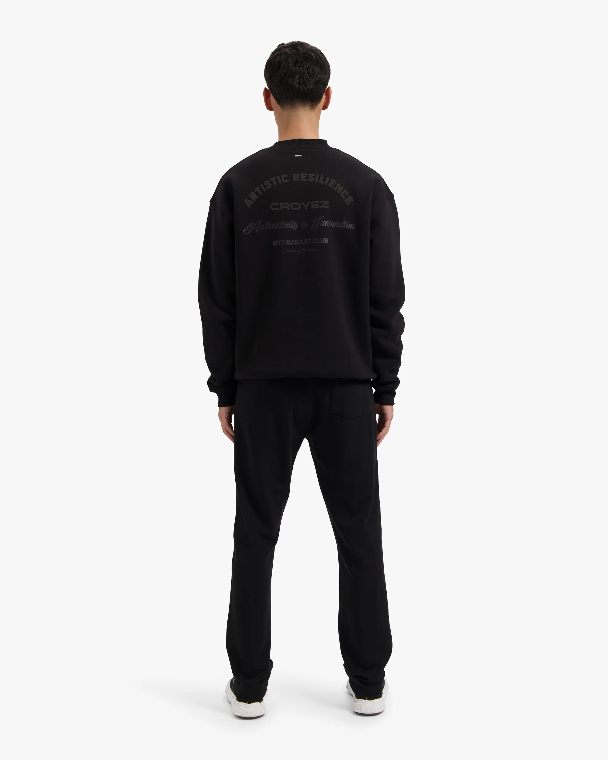 Croyez Enthusiast Club Tracksuit | Black - Image 4